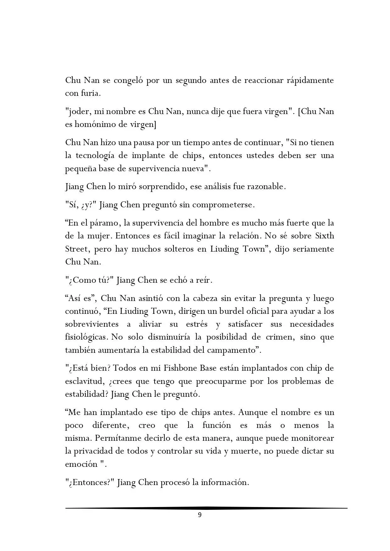 Tengo una Mansion en el mundo Post-apocaliptico (Novela) - Capítulo 126 - Página 9 - LectorTMOo