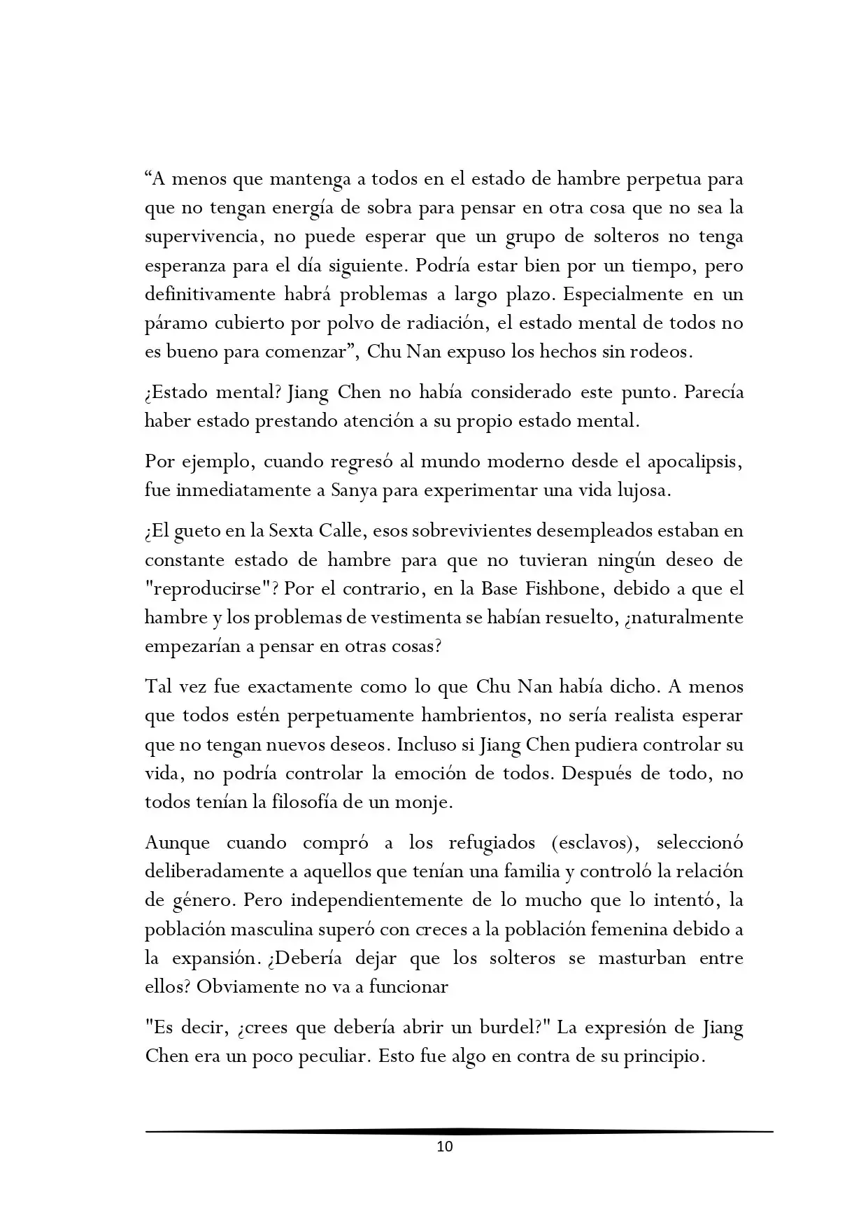 Tengo una Mansion en el mundo Post-apocaliptico (Novela) - Capítulo 126 - Página 10 - LectorTMOo