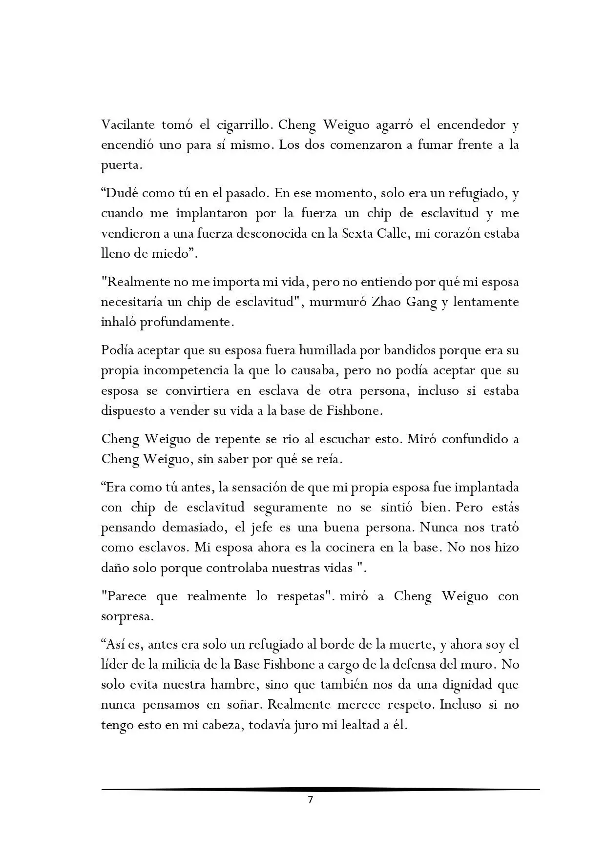 Tengo una Mansion en el mundo Post-apocaliptico (Novela) - Capítulo 127 - Página 7 - LectorTMOo