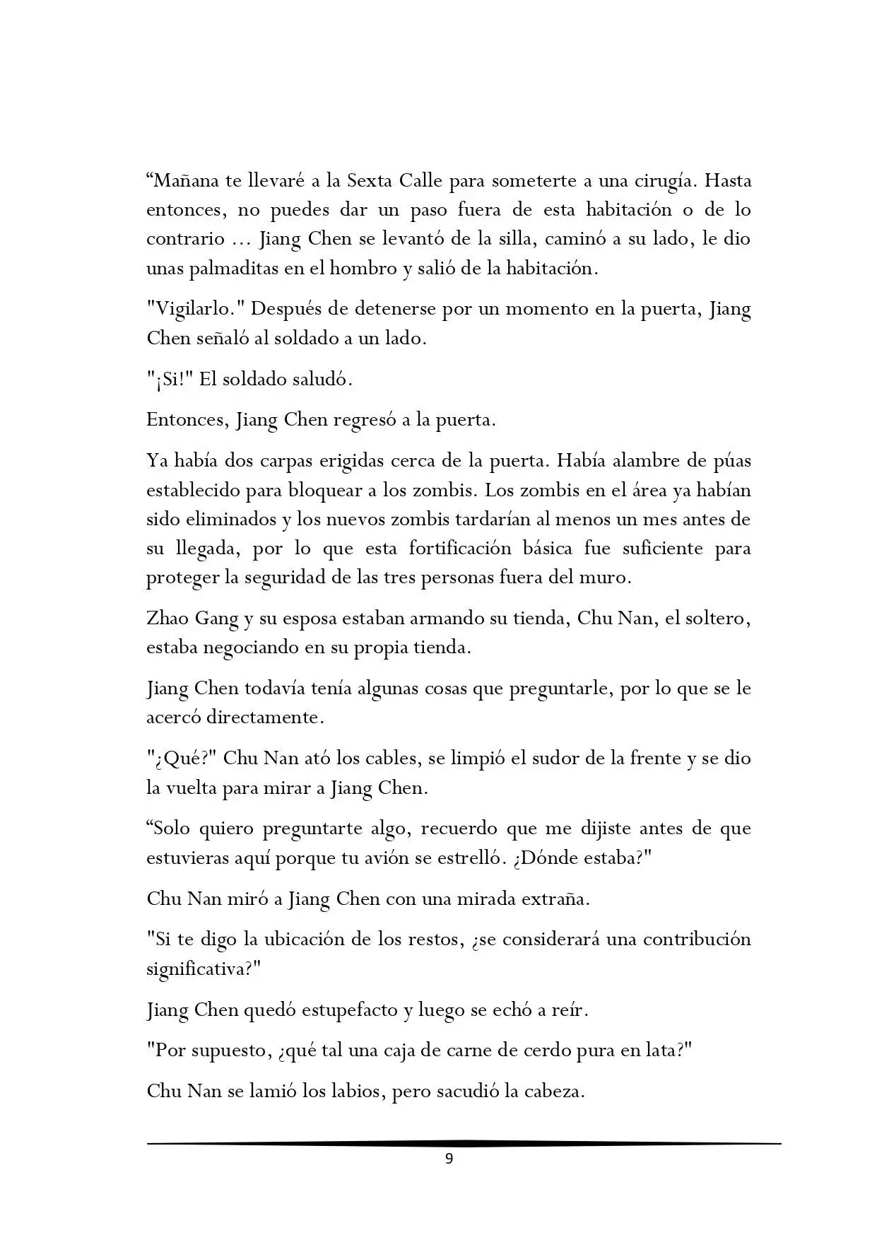Tengo una Mansion en el mundo Post-apocaliptico (Novela) - Capítulo 127 - Página 9 - LectorTMOo