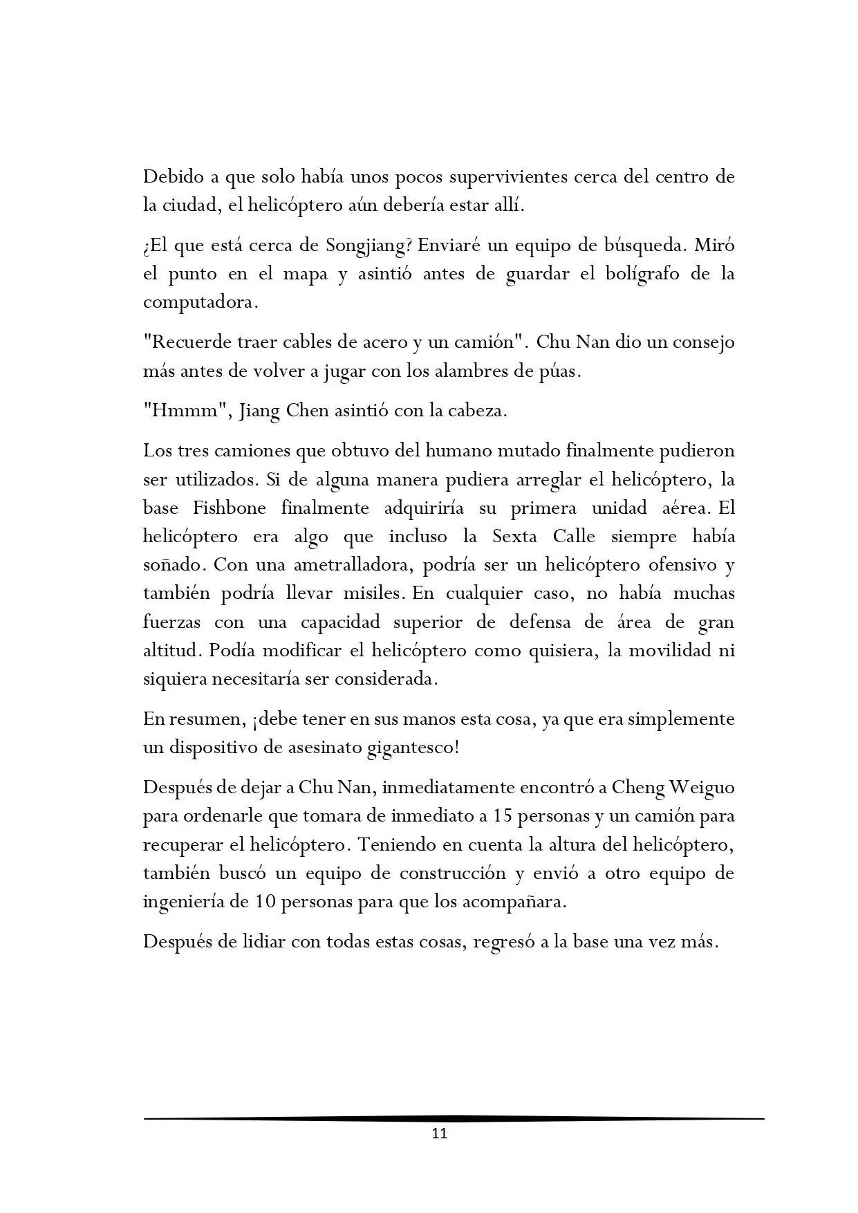 Tengo una Mansion en el mundo Post-apocaliptico (Novela) - Capítulo 127 - Página 11 - LectorTMOo