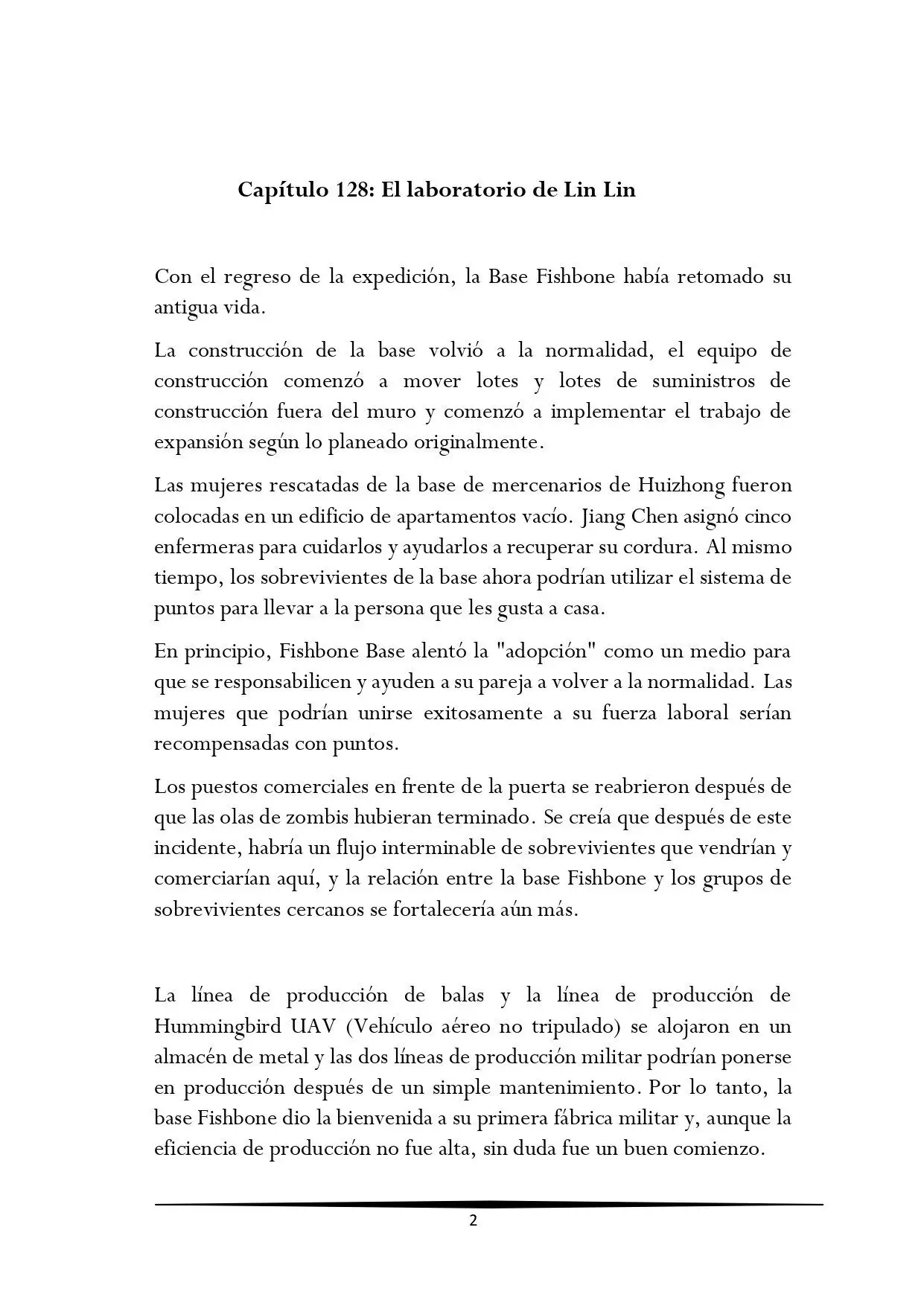 Tengo una Mansion en el mundo Post-apocaliptico (Novela) - Capítulo 128 - Página 2 - LectorTMOo