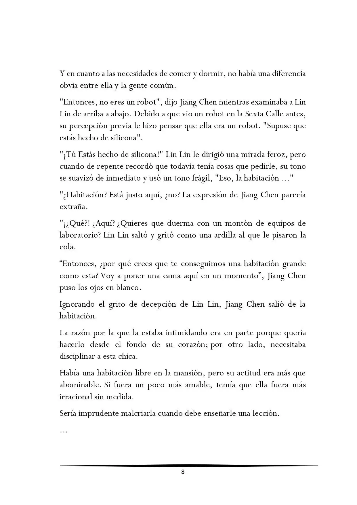 Tengo una Mansion en el mundo Post-apocaliptico (Novela) - Capítulo 128 - Página 8 - LectorTMOo