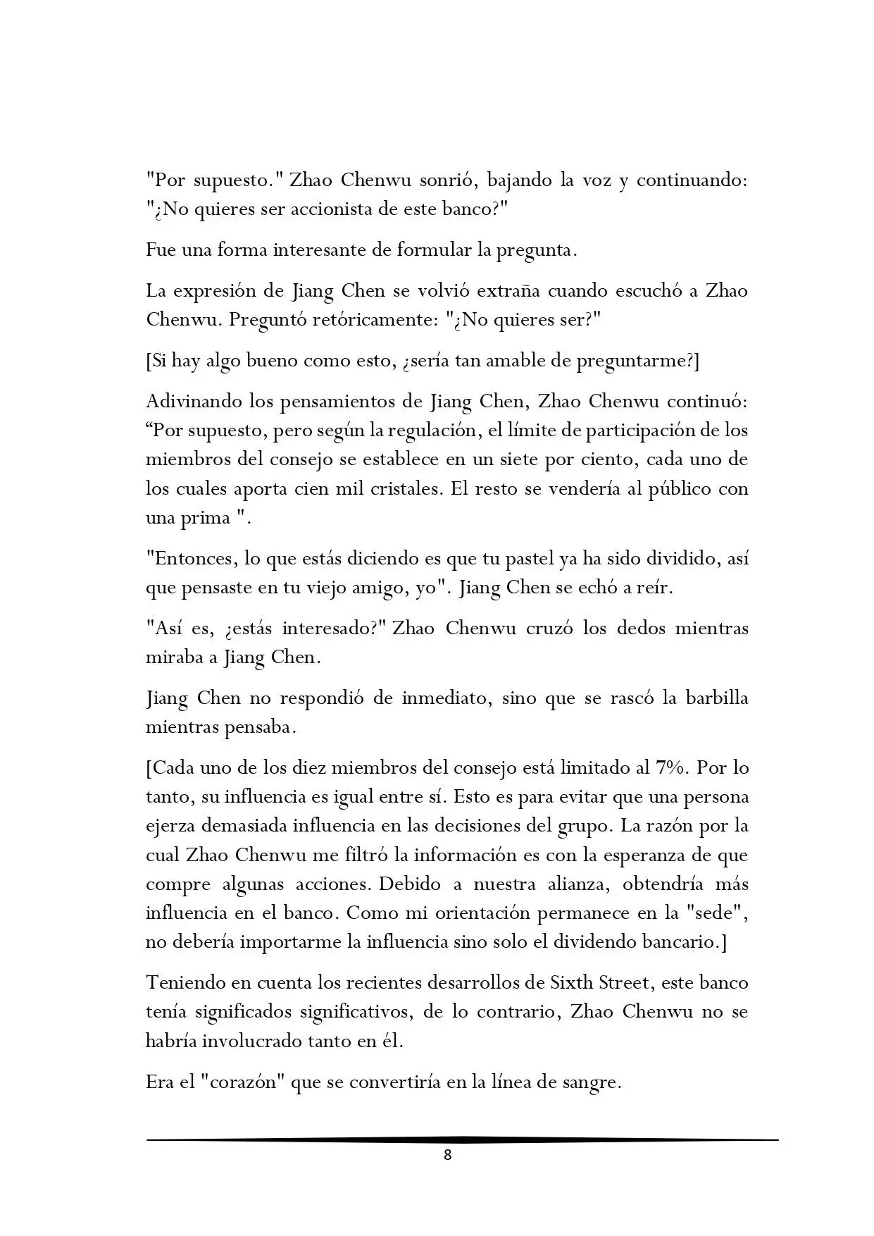 Tengo una Mansion en el mundo Post-apocaliptico (Novela) - Capítulo 130 - Página 8 - LectorTMOo