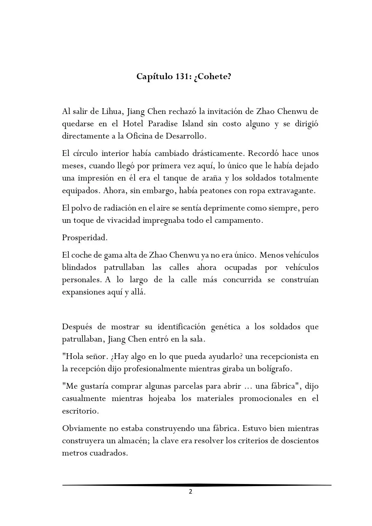 Tengo una Mansion en el mundo Post-apocaliptico (Novela) - Capítulo 131 - Página 2 - LectorTMOo