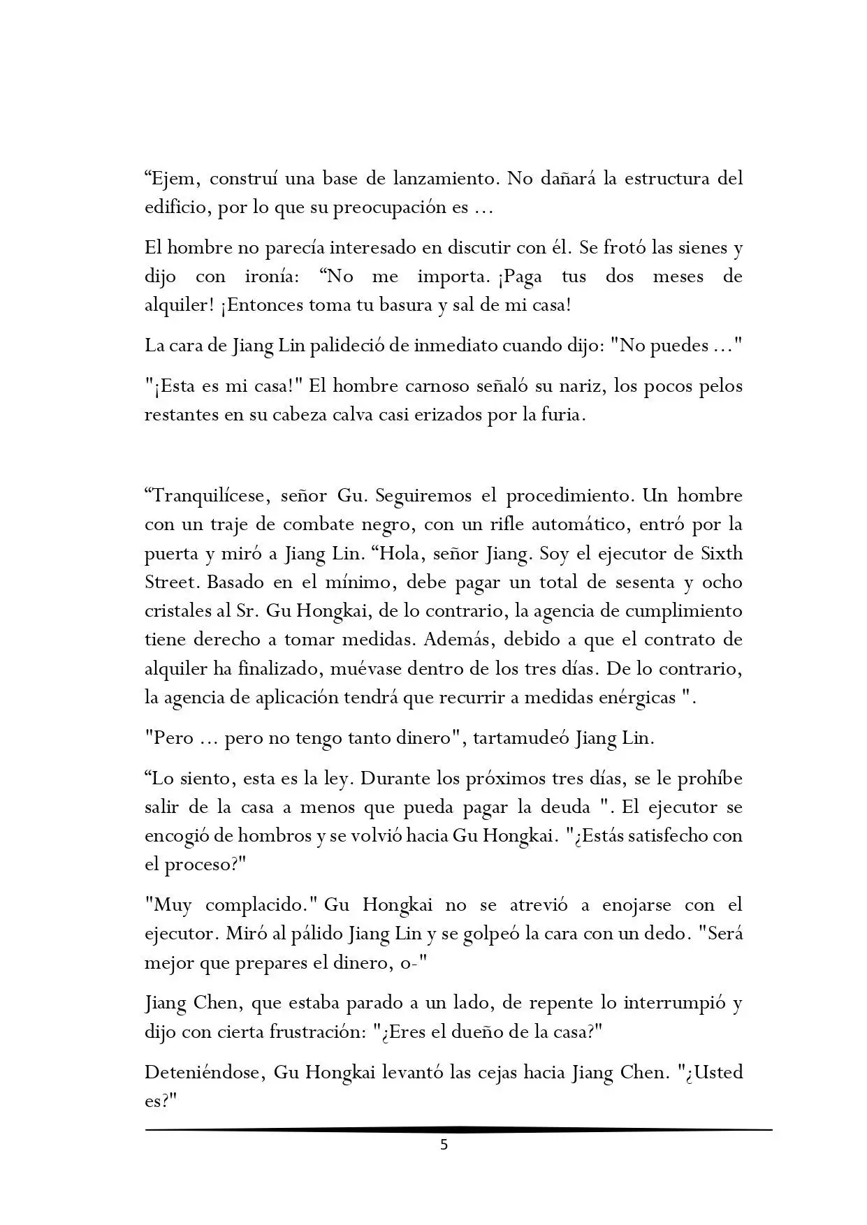 Tengo una Mansion en el mundo Post-apocaliptico (Novela) - Capítulo 132 - Página 5 - LectorTMOo