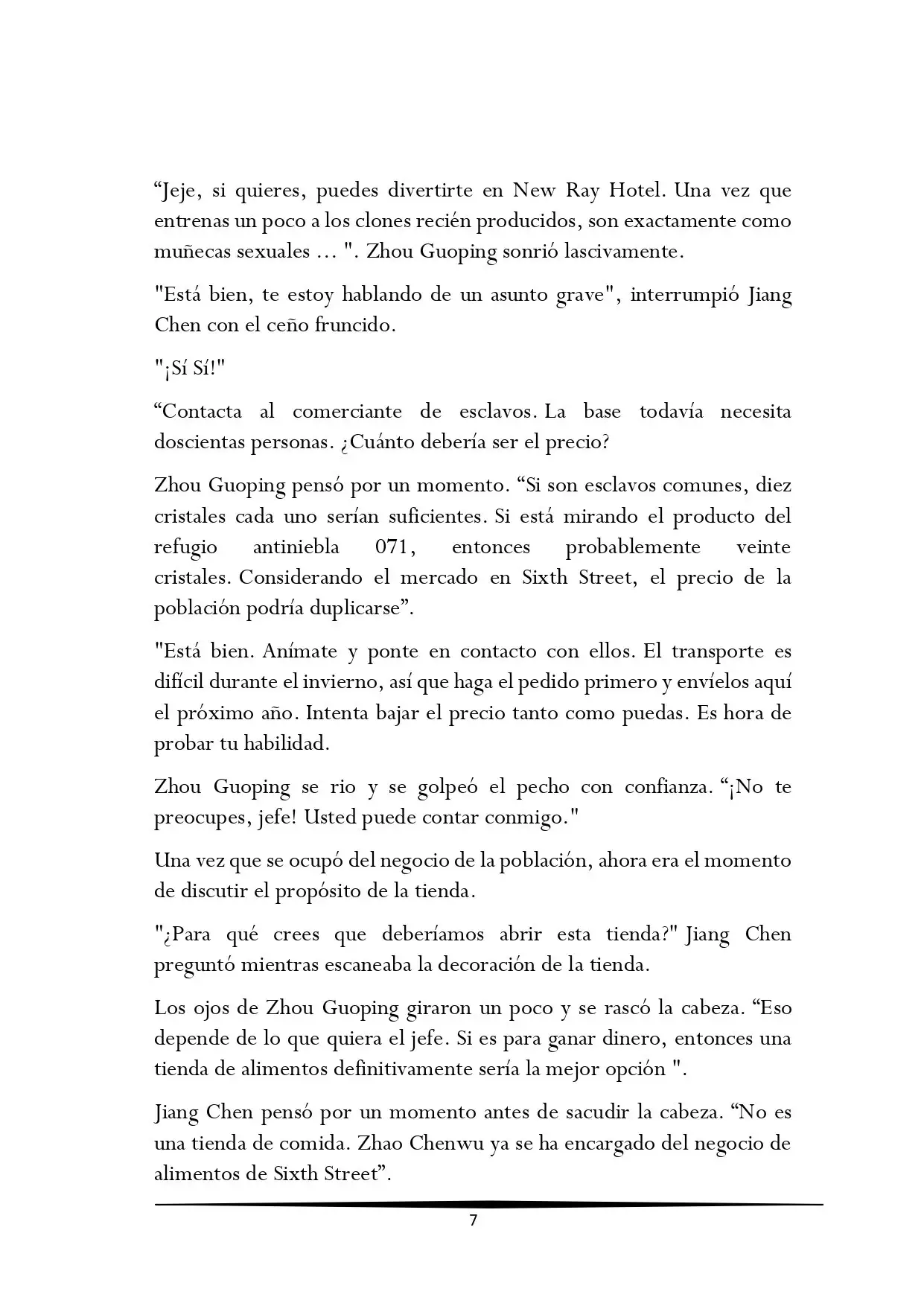 Tengo una Mansion en el mundo Post-apocaliptico (Novela) - Capítulo 133 - Página 7 - LectorTMOo