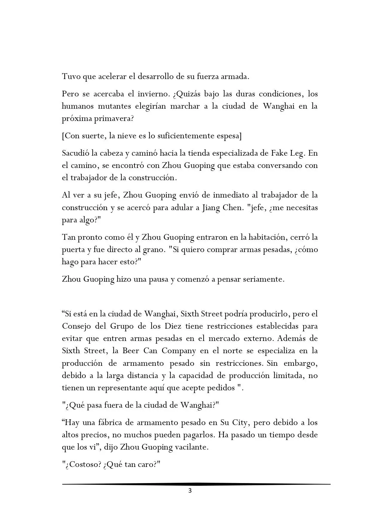 Tengo una Mansion en el mundo Post-apocaliptico (Novela) - Capítulo 136 - Página 3 - LectorTMOo