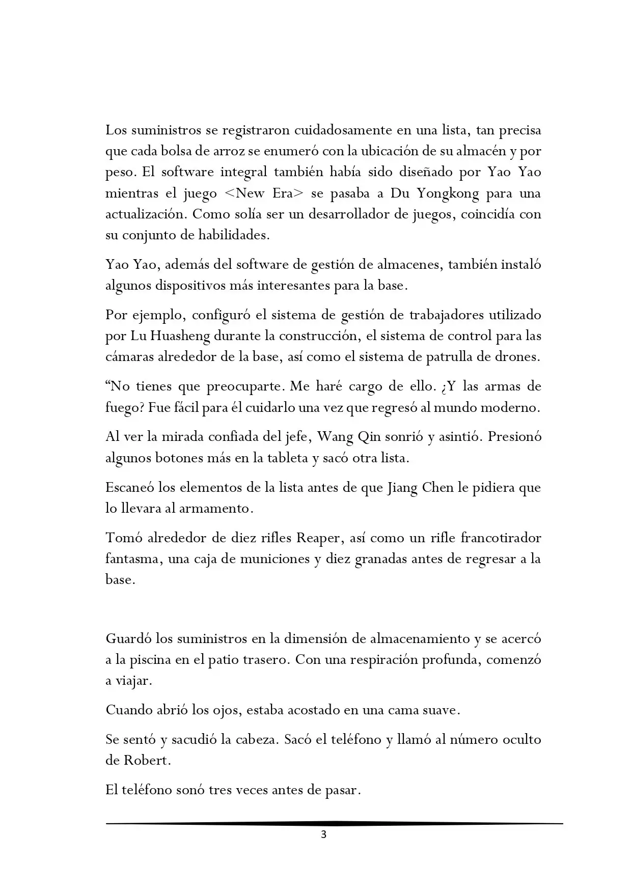 Tengo una Mansion en el mundo Post-apocaliptico (Novela) - Capítulo 139 - Página 3 - LectorTMOo