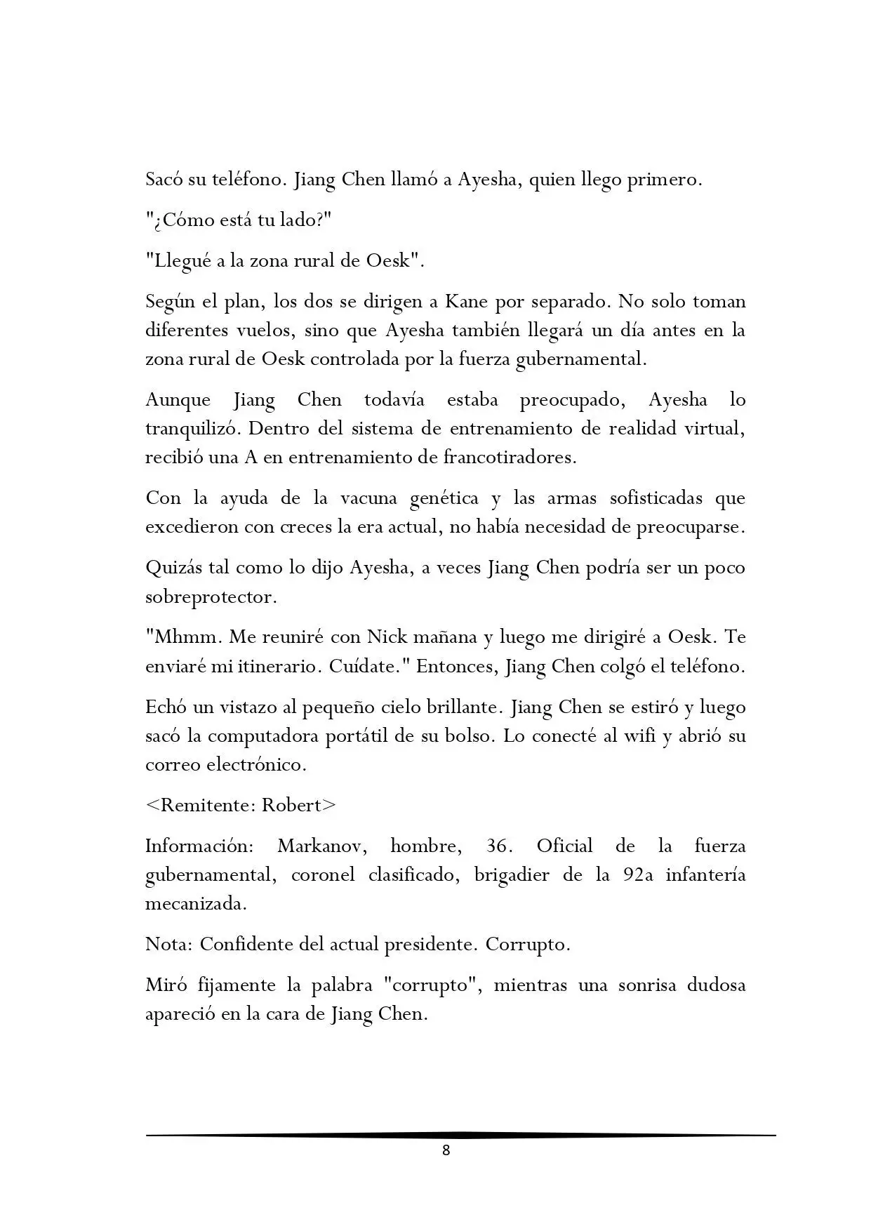 Tengo una Mansion en el mundo Post-apocaliptico (Novela) - Capítulo 140 - Página 8 - LectorTMOo