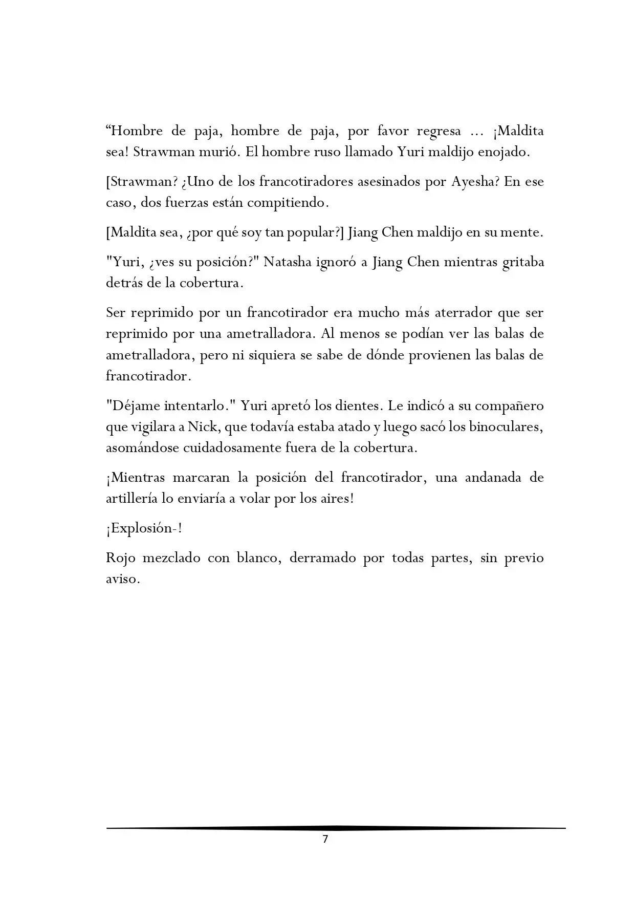 Tengo una Mansion en el mundo Post-apocaliptico (Novela) - Capítulo 144 - Página 7 - LectorTMOo