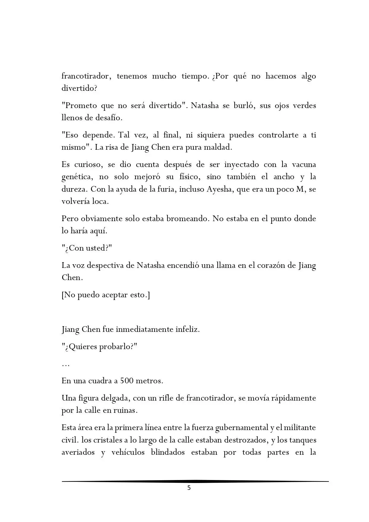 Tengo una Mansion en el mundo Post-apocaliptico (Novela) - Capítulo 145 - Página 5 - LectorTMOo