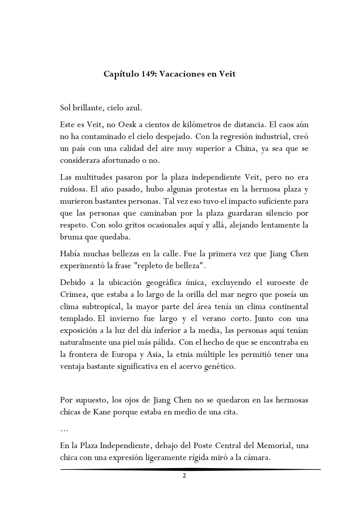 Tengo una Mansion en el mundo Post-apocaliptico (Novela) - Capítulo 149 - Página 2 - LectorTMOo