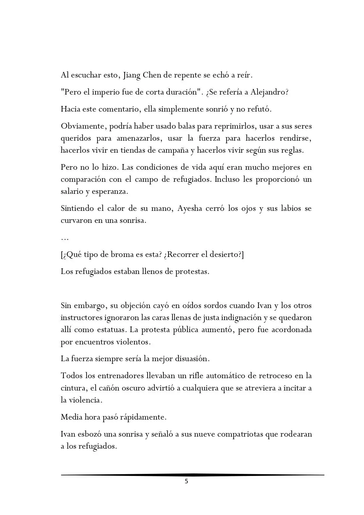Tengo una Mansion en el mundo Post-apocaliptico (Novela) - Capítulo 155 - Página 5 - LectorTMOo