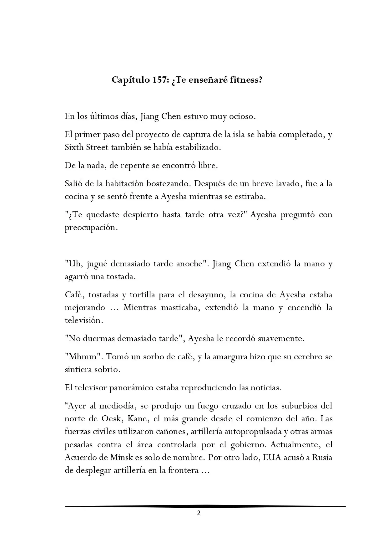 Tengo una Mansion en el mundo Post-apocaliptico (Novela) - Capítulo 157 - Página 2 - LectorTMOo