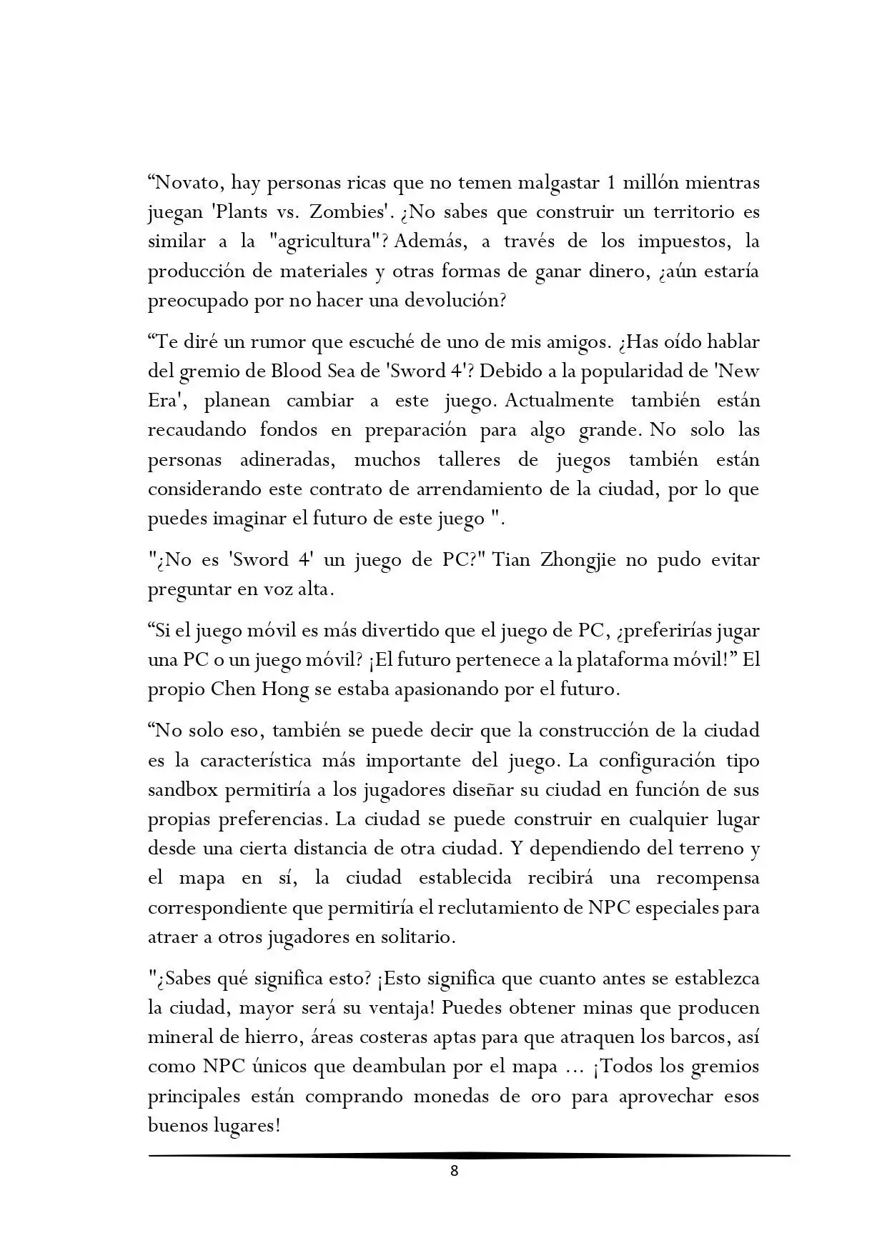 Tengo una Mansion en el mundo Post-apocaliptico (Novela) - Capítulo 158 - Página 8 - LectorTMOo