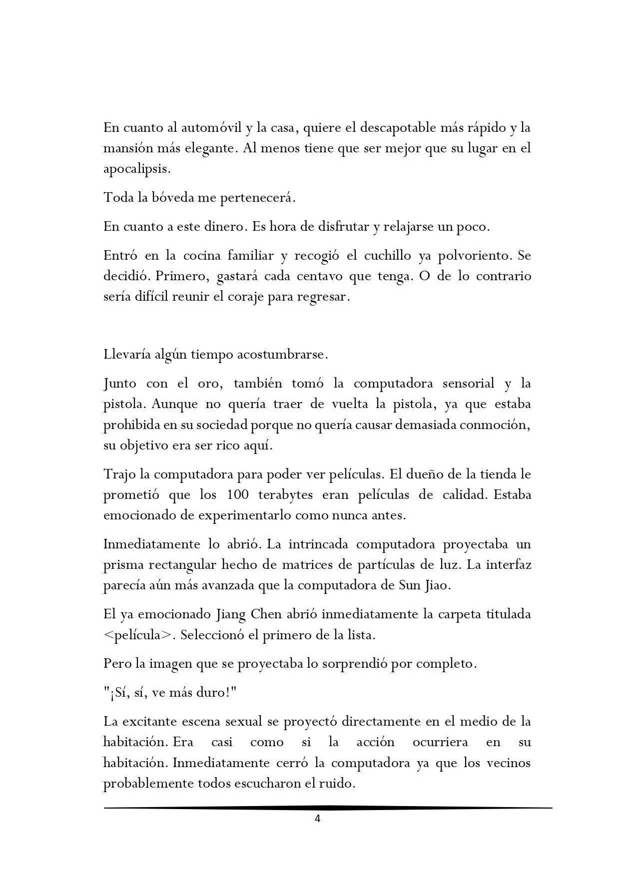 Tengo una Mansion en el mundo Post-apocaliptico (Novela) - Capítulo 16 - Página 4 - LectorTMOo