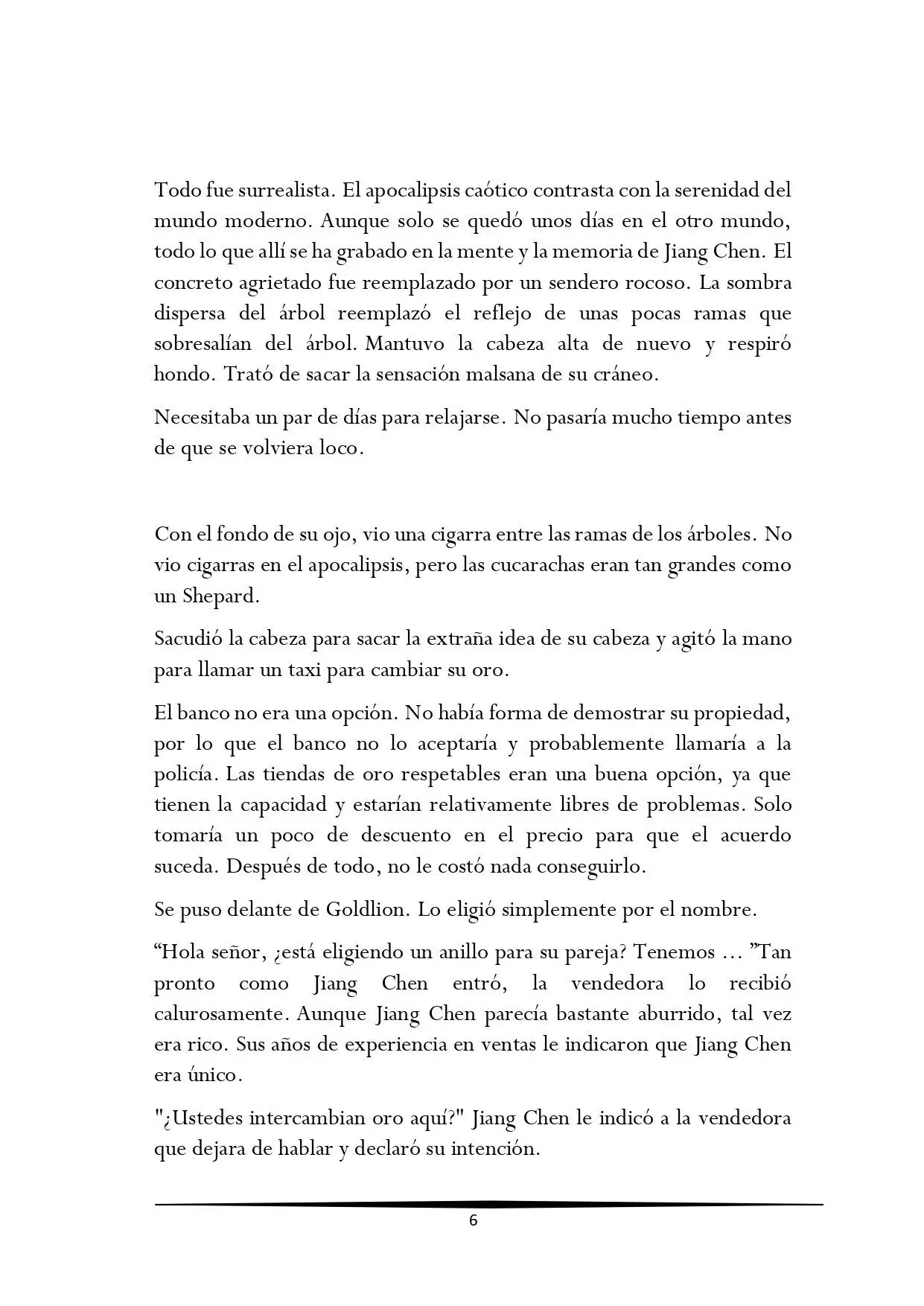 Tengo una Mansion en el mundo Post-apocaliptico (Novela) - Capítulo 16 - Página 6 - LectorTMOo