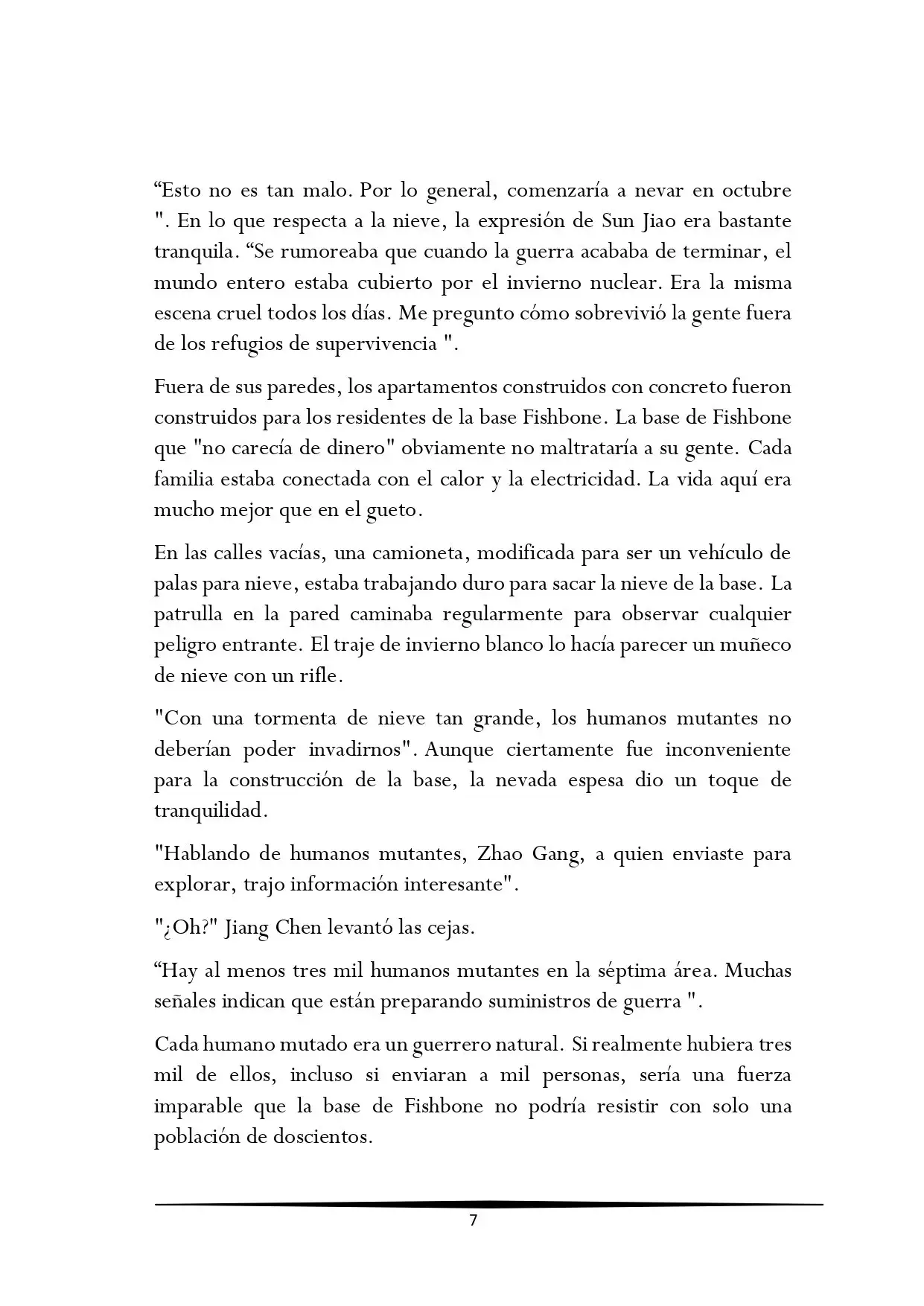 Tengo una Mansion en el mundo Post-apocaliptico (Novela) - Capítulo 172 - Página 7 - LectorTMOo