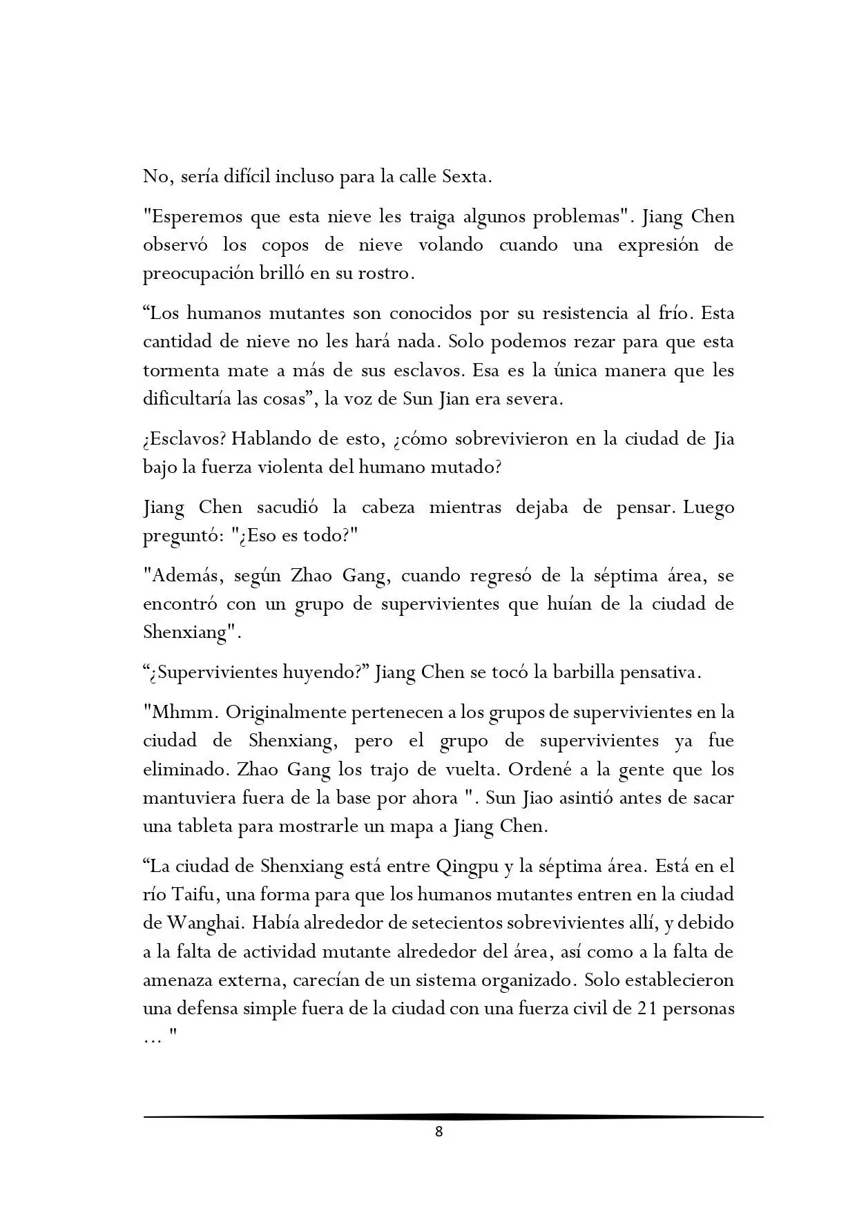 Tengo una Mansion en el mundo Post-apocaliptico (Novela) - Capítulo 172 - Página 8 - LectorTMOo