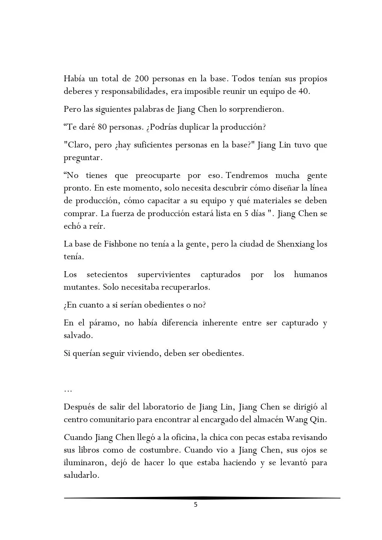 Tengo una Mansion en el mundo Post-apocaliptico (Novela) - Capítulo 174 - Página 5 - LectorTMOo