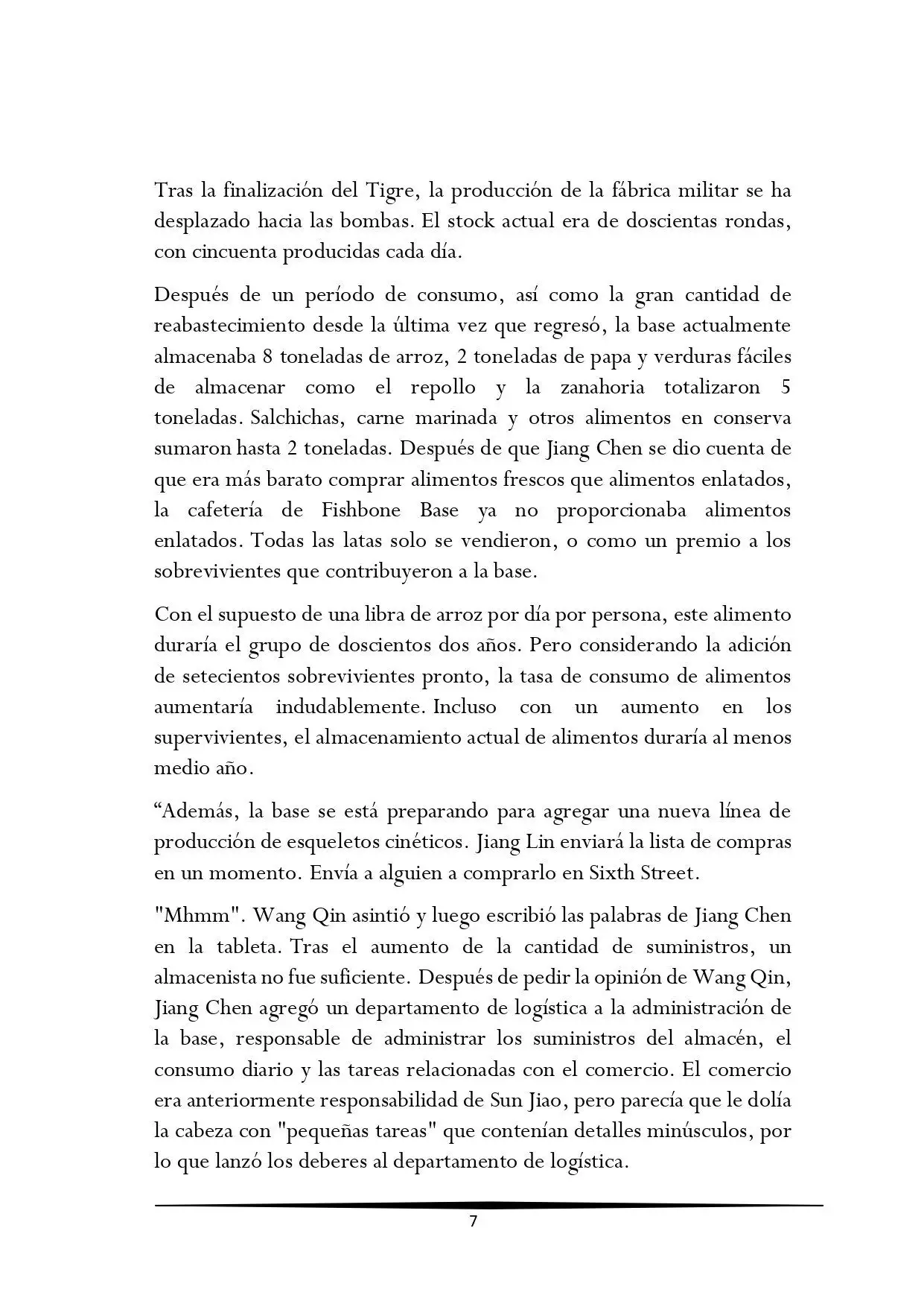 Tengo una Mansion en el mundo Post-apocaliptico (Novela) - Capítulo 174 - Página 7 - LectorTMOo