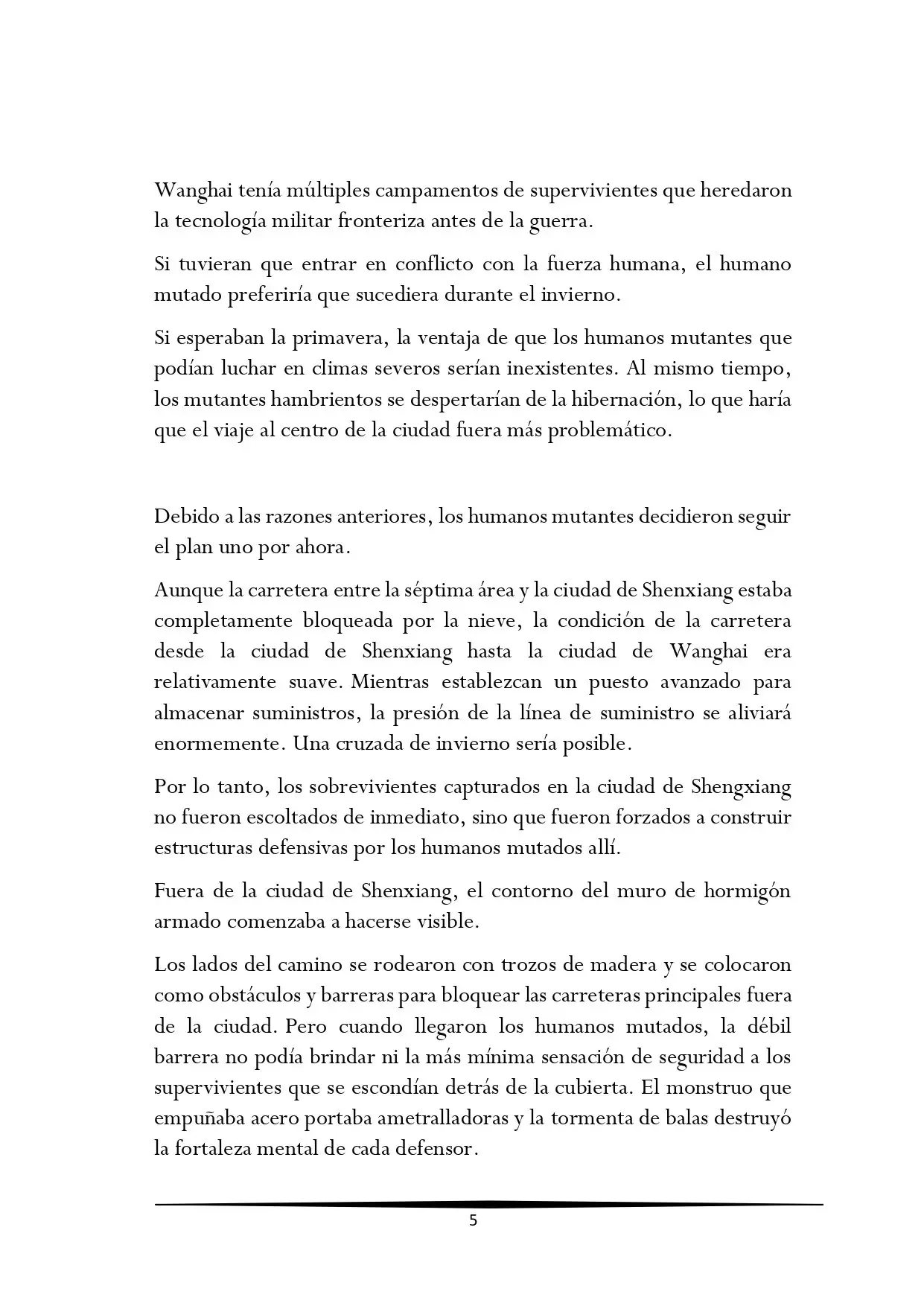 Tengo una Mansion en el mundo Post-apocaliptico (Novela) - Capítulo 177 - Página 5 - LectorTMOo