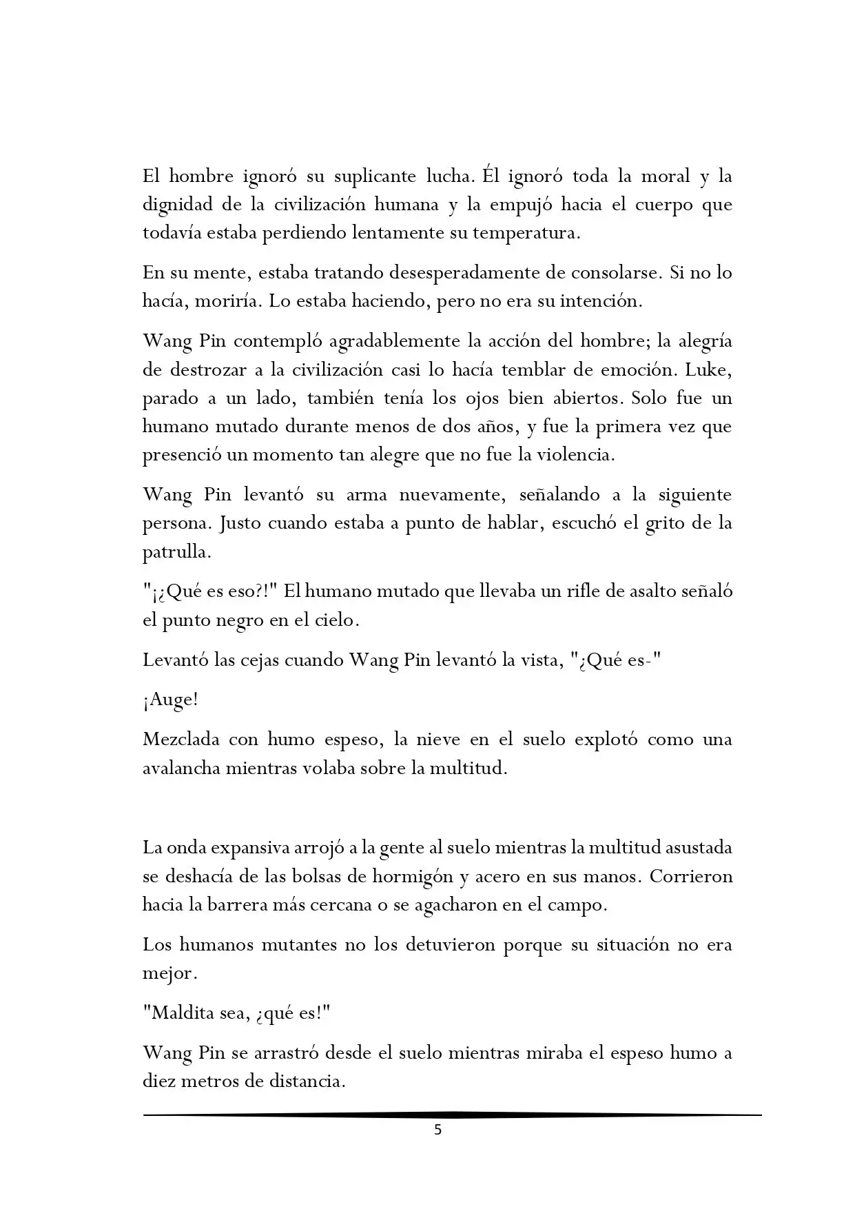 Tengo una Mansion en el mundo Post-apocaliptico (Novela) - Capítulo 178 - Página 5 - LectorTMOo