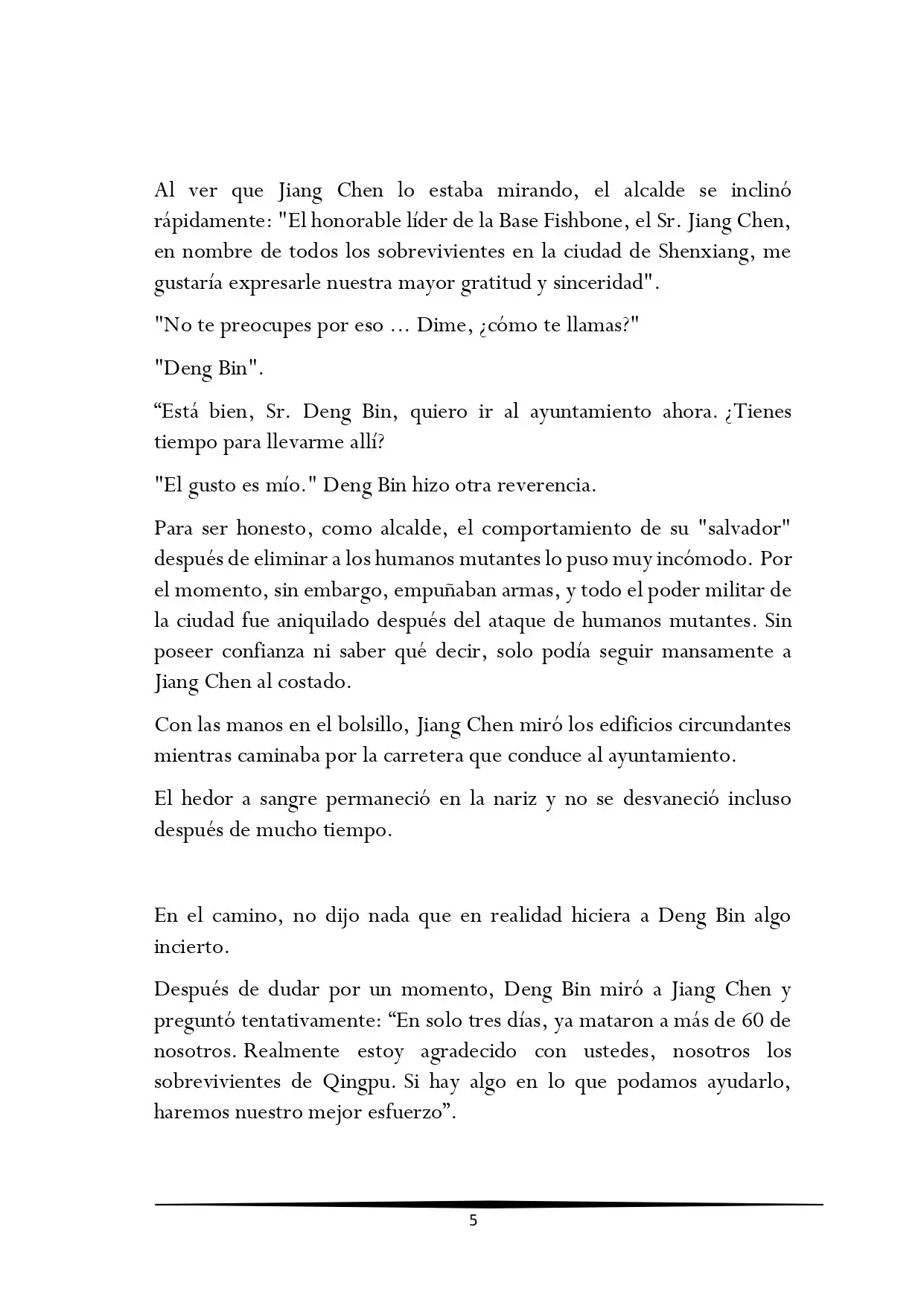 Tengo una Mansion en el mundo Post-apocaliptico (Novela) - Capítulo 180 - Página 5 - LectorTMOo