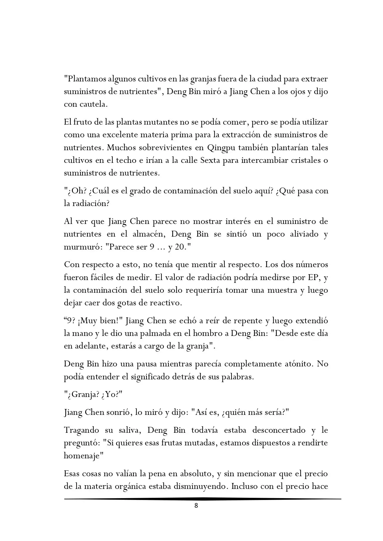 Tengo una Mansion en el mundo Post-apocaliptico (Novela) - Capítulo 180 - Página 8 - LectorTMOo