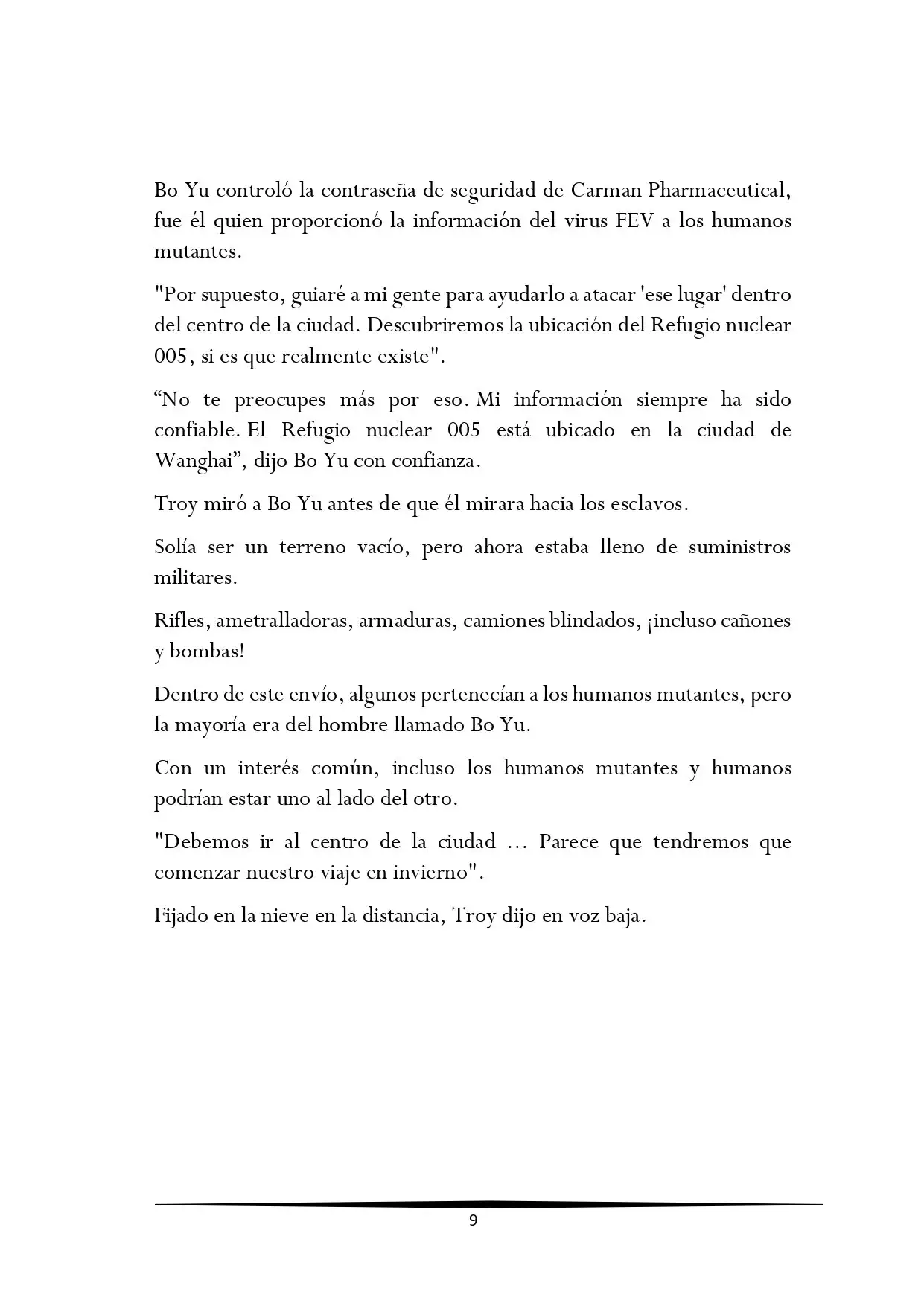 Tengo una Mansion en el mundo Post-apocaliptico (Novela) - Capítulo 183 - Página 9 - LectorTMOo