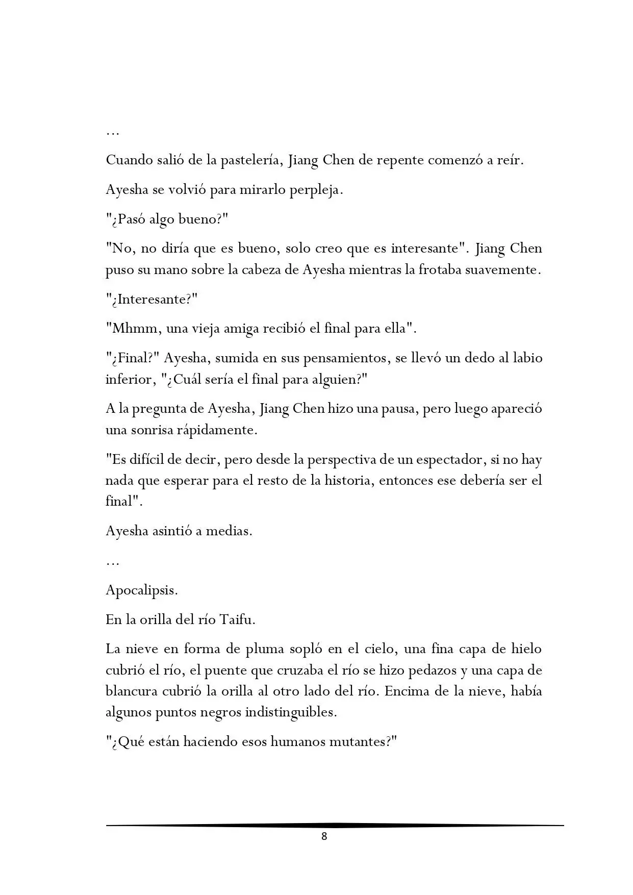 Tengo una Mansion en el mundo Post-apocaliptico (Novela) - Capítulo 185 - Página 8 - LectorTMOo