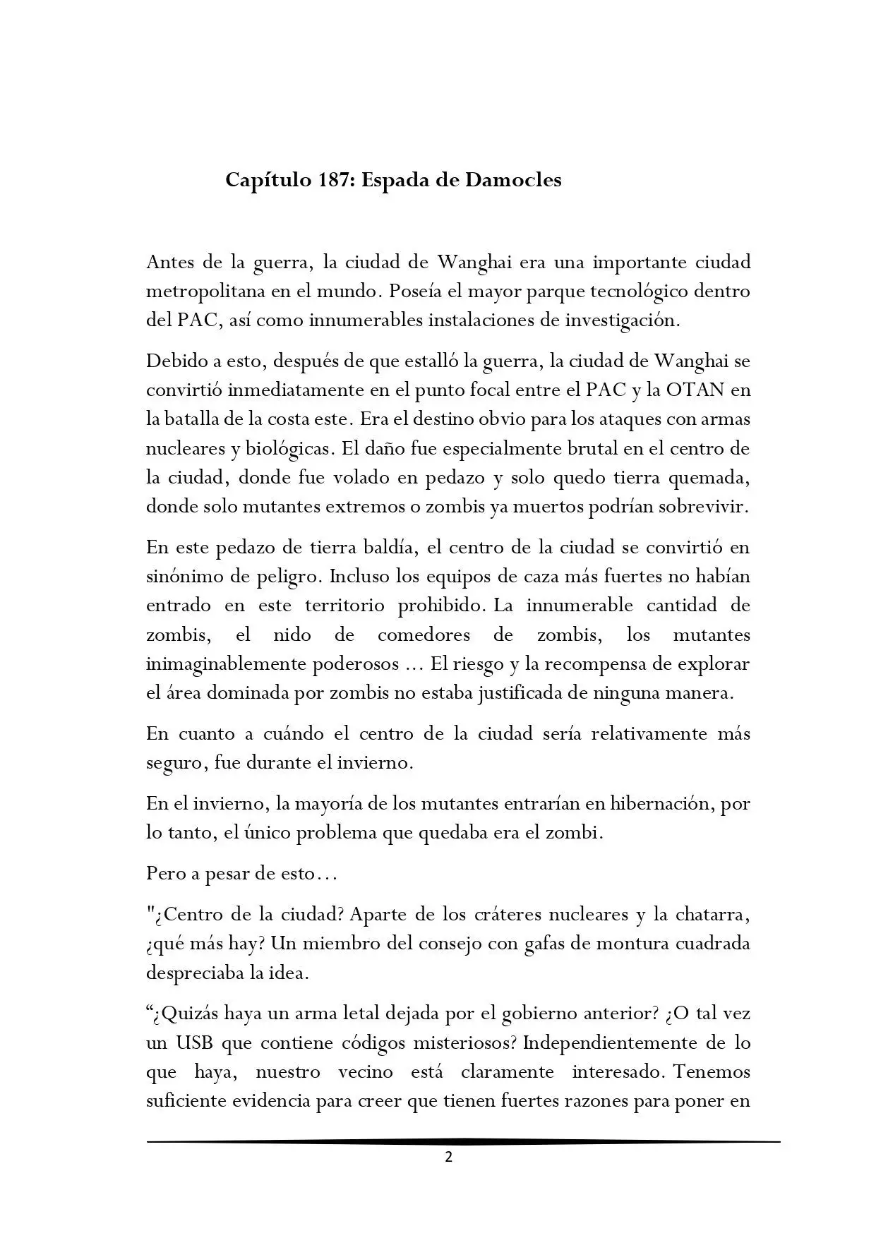 Tengo una Mansion en el mundo Post-apocaliptico (Novela) - Capítulo 187 - Página 2 - LectorTMOo