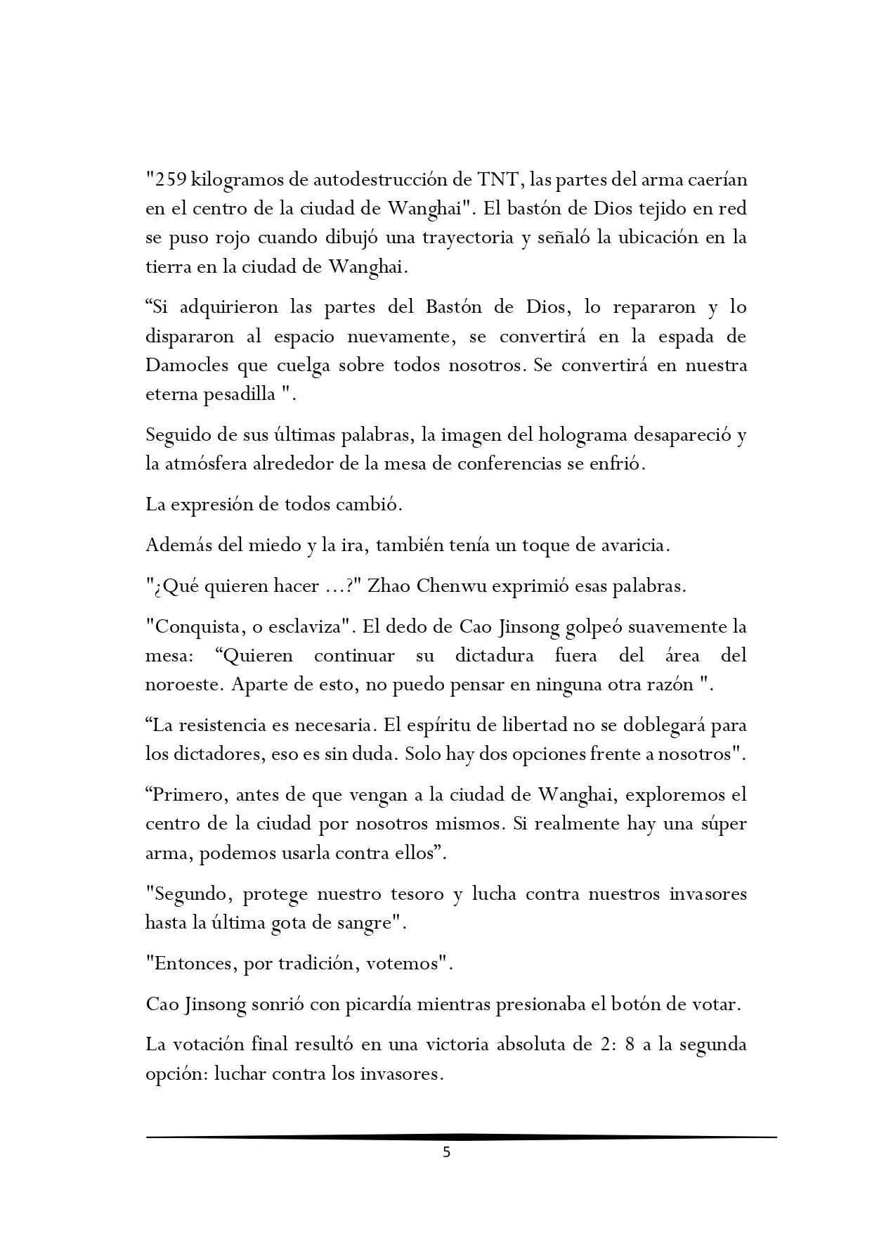 Tengo una Mansion en el mundo Post-apocaliptico (Novela) - Capítulo 187 - Página 5 - LectorTMOo