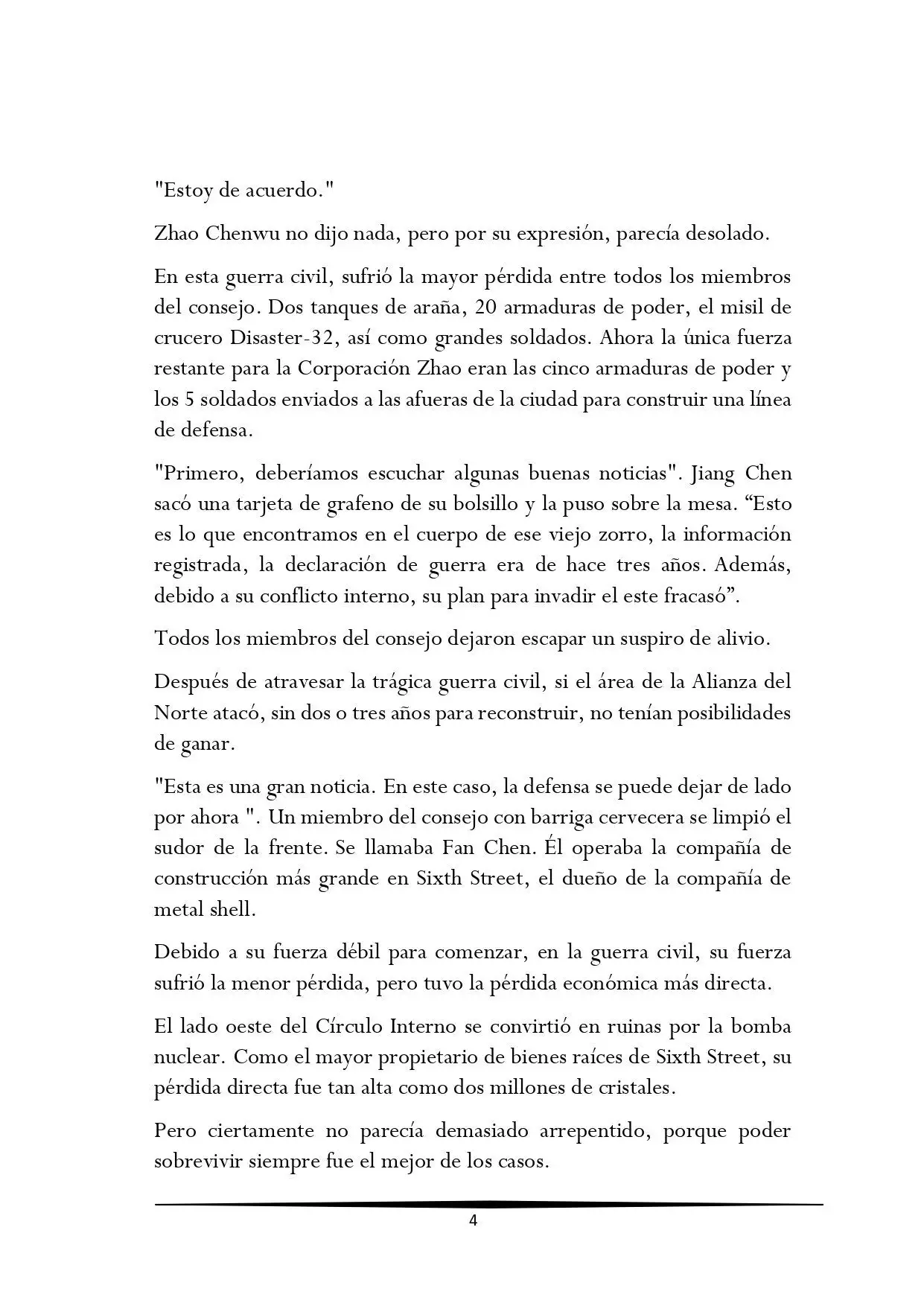 Tengo una Mansion en el mundo Post-apocaliptico (Novela) - Capítulo 205 - Página 4 - LectorTMOo
