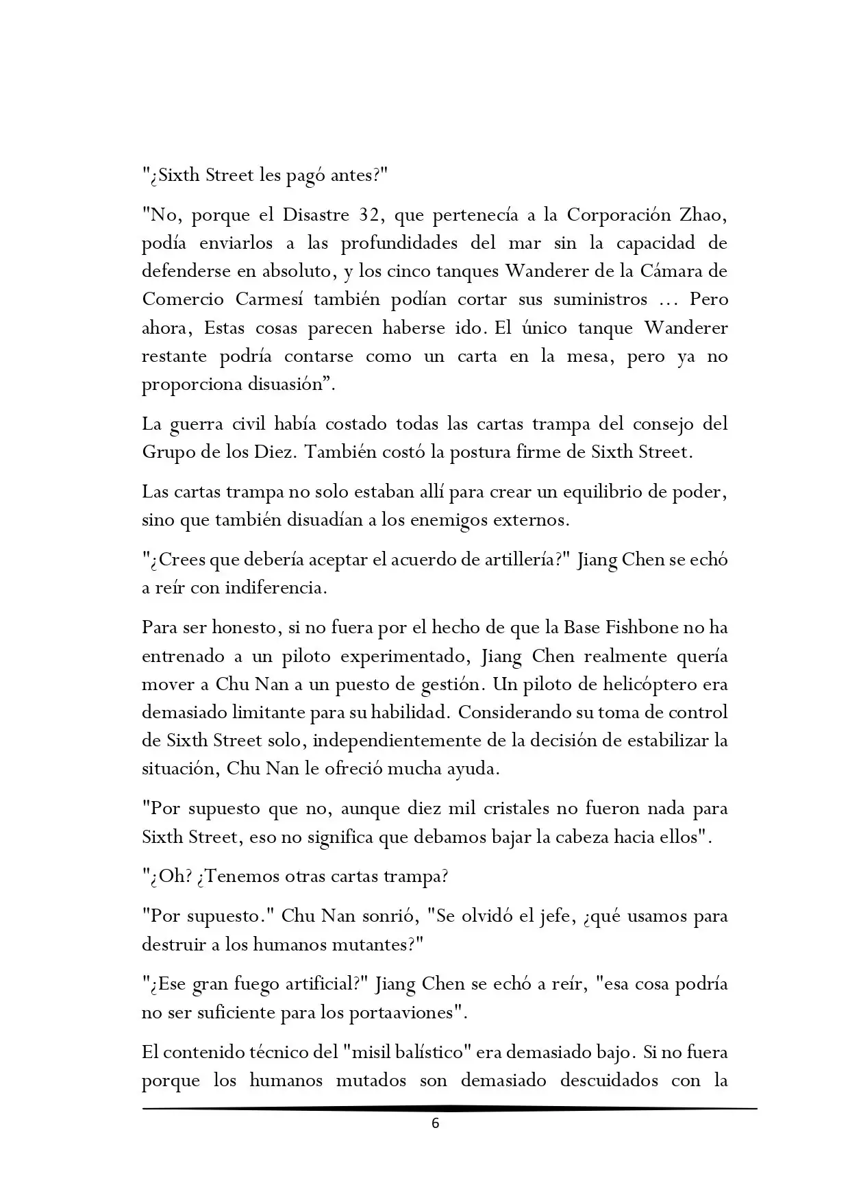 Tengo una Mansion en el mundo Post-apocaliptico (Novela) - Capítulo 207 - Página 6 - LectorTMOo
