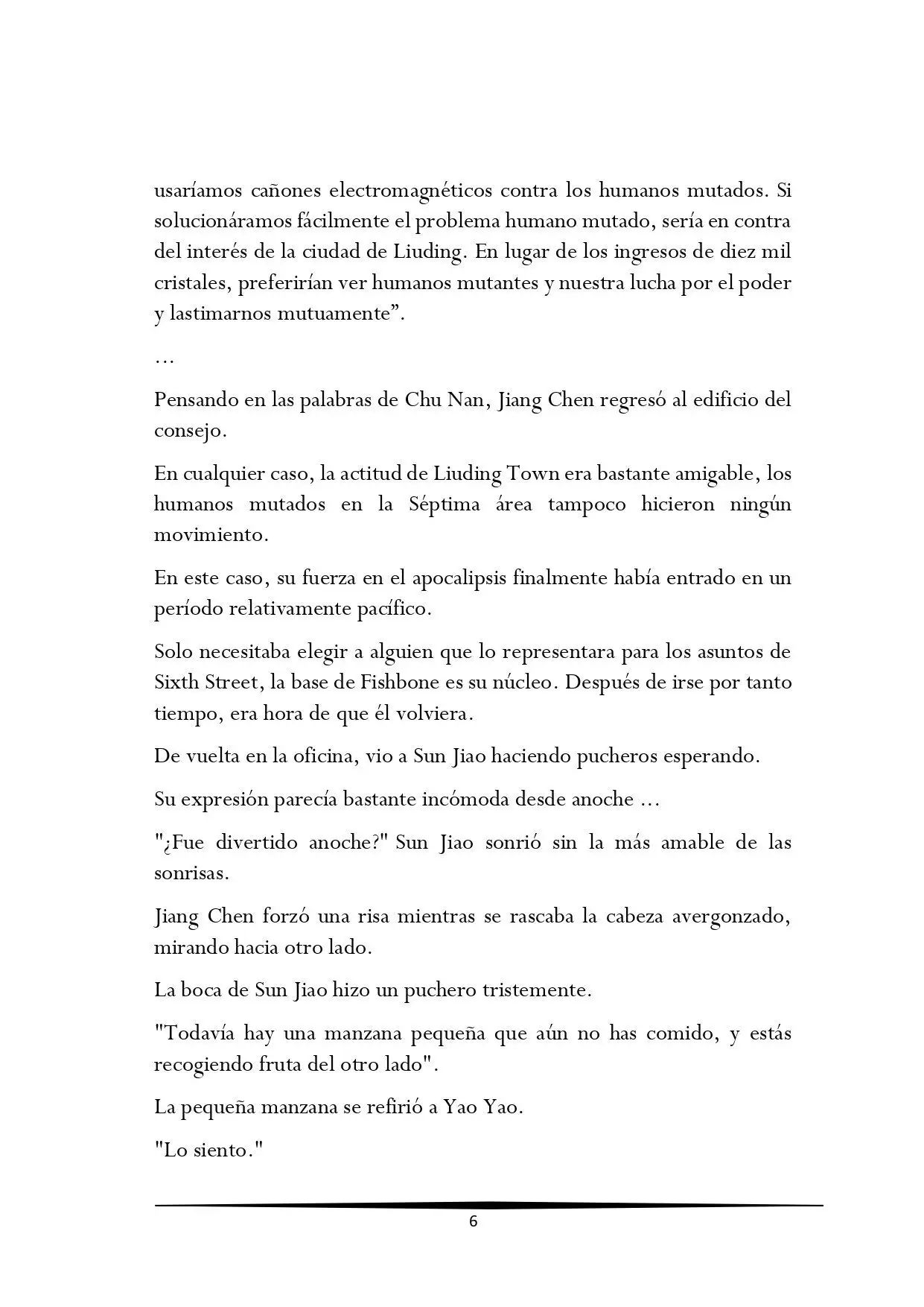 Tengo una Mansion en el mundo Post-apocaliptico (Novela) - Capítulo 209 - Página 6 - LectorTMOo