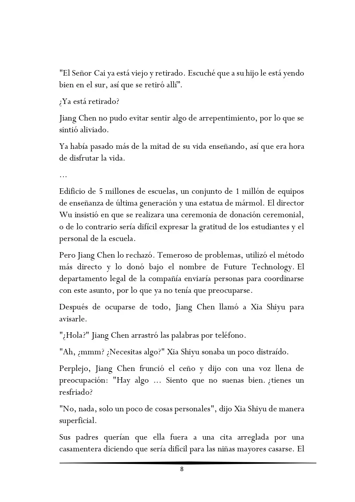 Tengo una Mansion en el mundo Post-apocaliptico (Novela) - Capítulo 244 - Página 8 - LectorTMOo