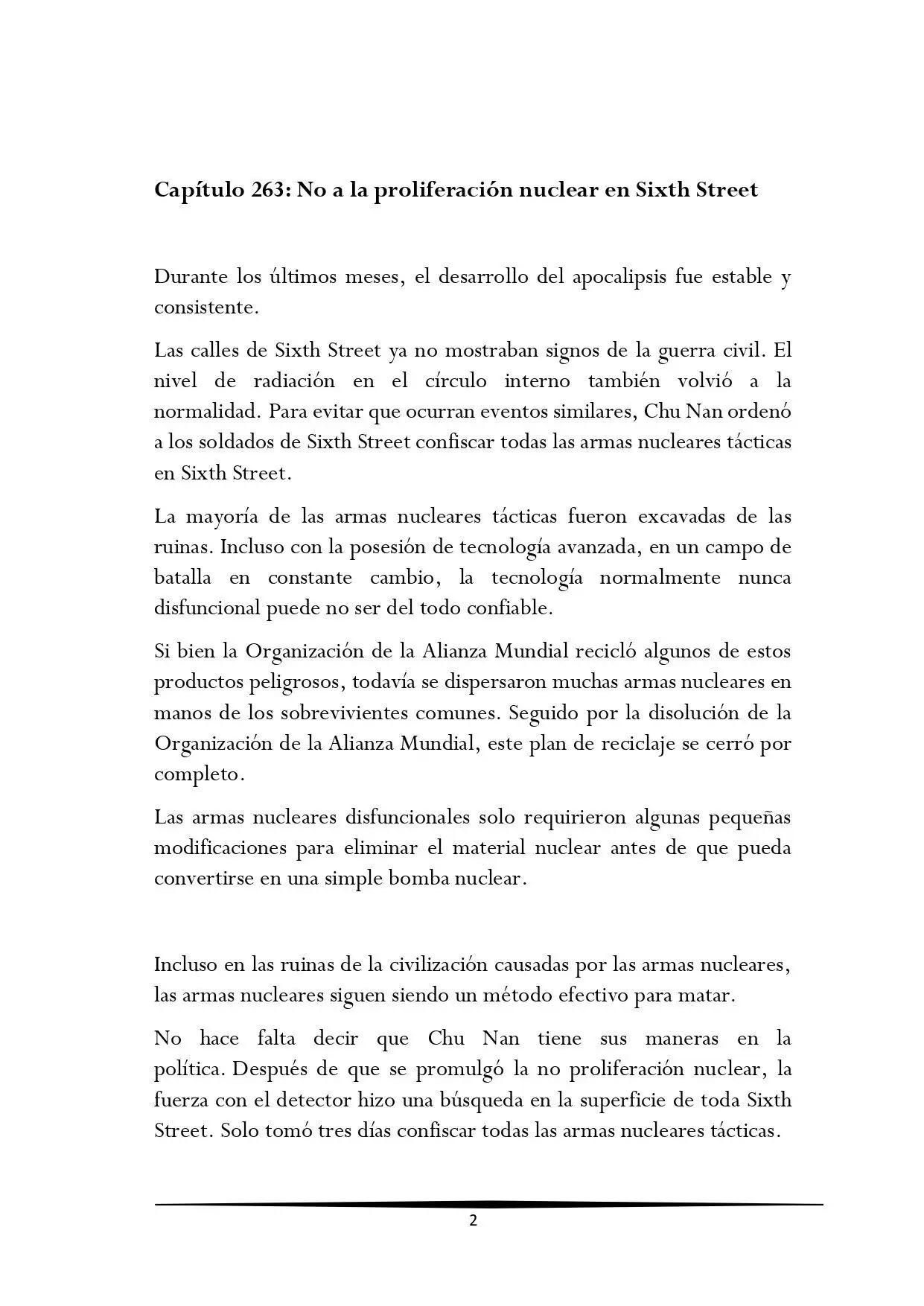 Tengo una Mansion en el mundo Post-apocaliptico (Novela) - Capítulo 263 - Página 2 - LectorTMOo