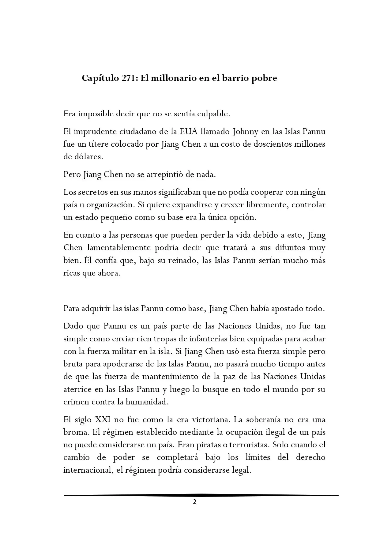 Tengo una Mansion en el mundo Post-apocaliptico (Novela) - Capítulo 271 - Página 2 - LectorTMOo