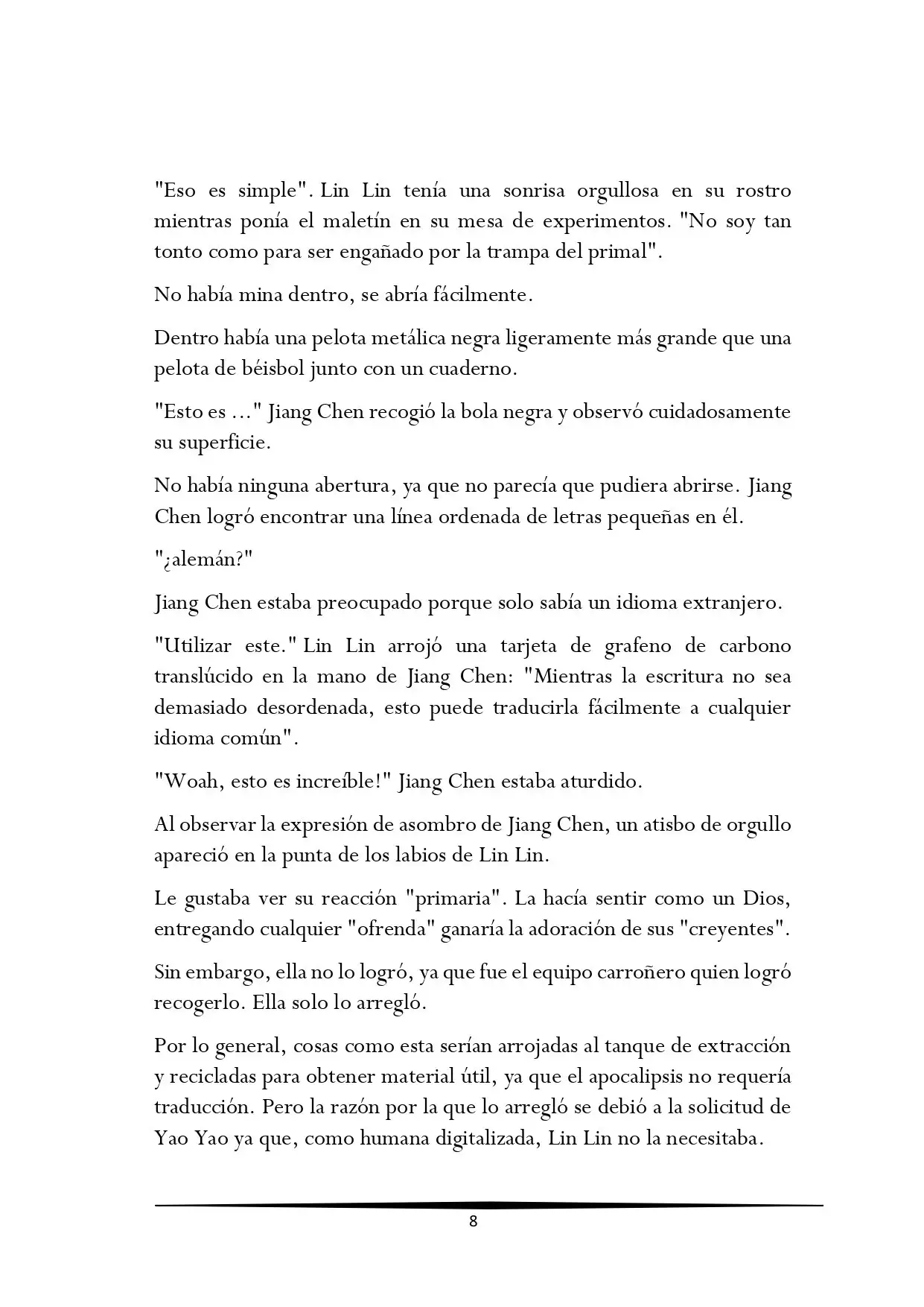 Tengo una Mansion en el mundo Post-apocaliptico (Novela) - Capítulo 278 - Página 8 - LectorTMOo