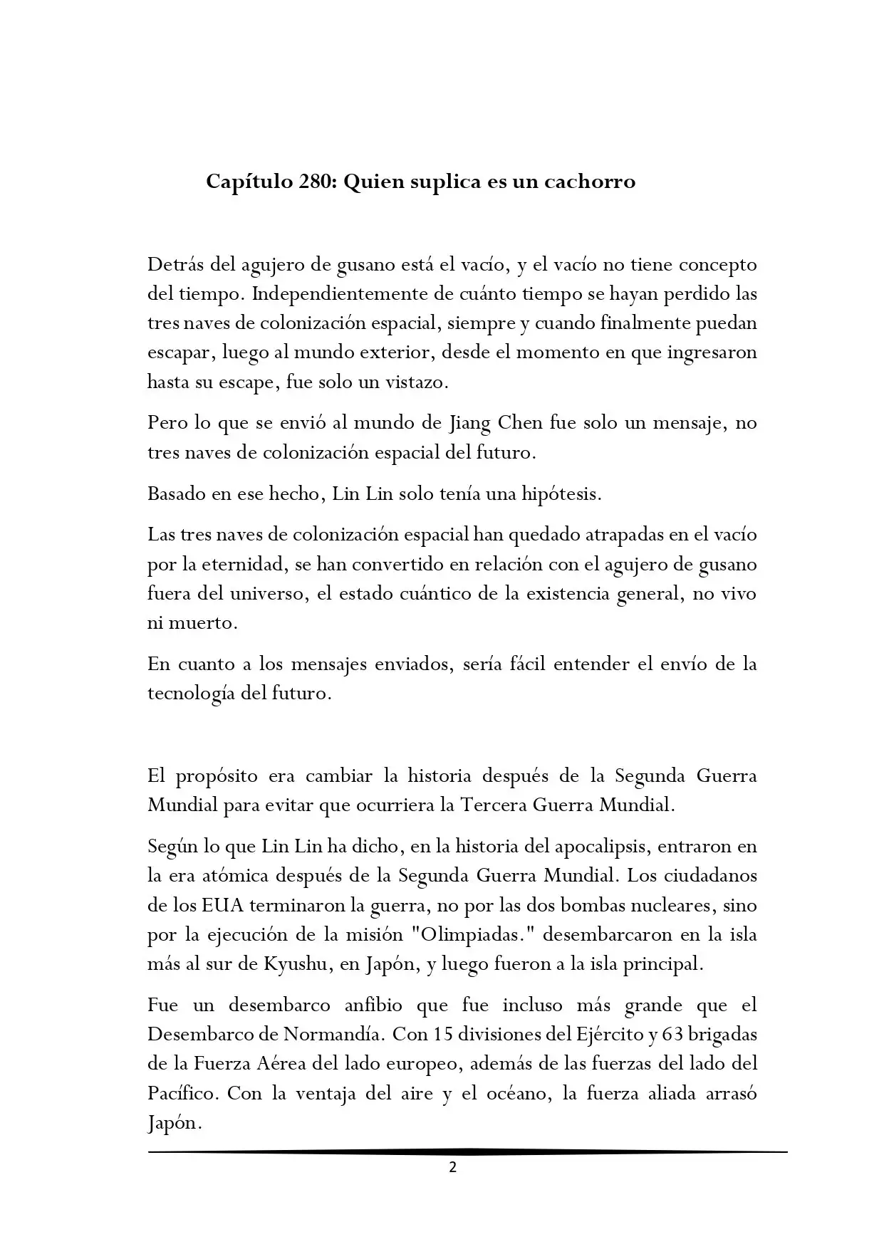 Tengo una Mansion en el mundo Post-apocaliptico (Novela) - Capítulo 280 - Página 2 - LectorTMOo