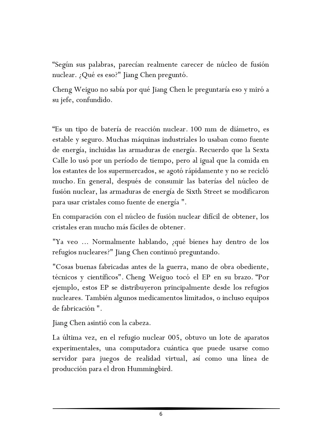 Tengo una Mansion en el mundo Post-apocaliptico (Novela) - Capítulo 287 - Página 6 - LectorTMOo