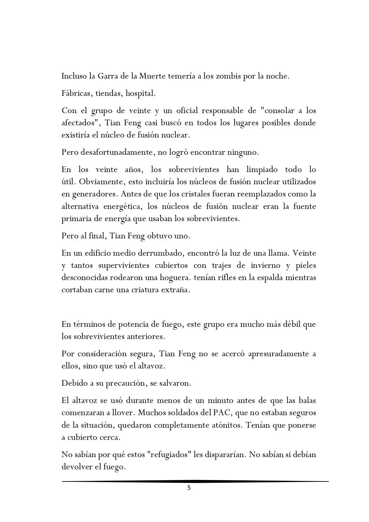 Tengo una Mansion en el mundo Post-apocaliptico (Novela) - Capítulo 288 - Página 5 - LectorTMOo