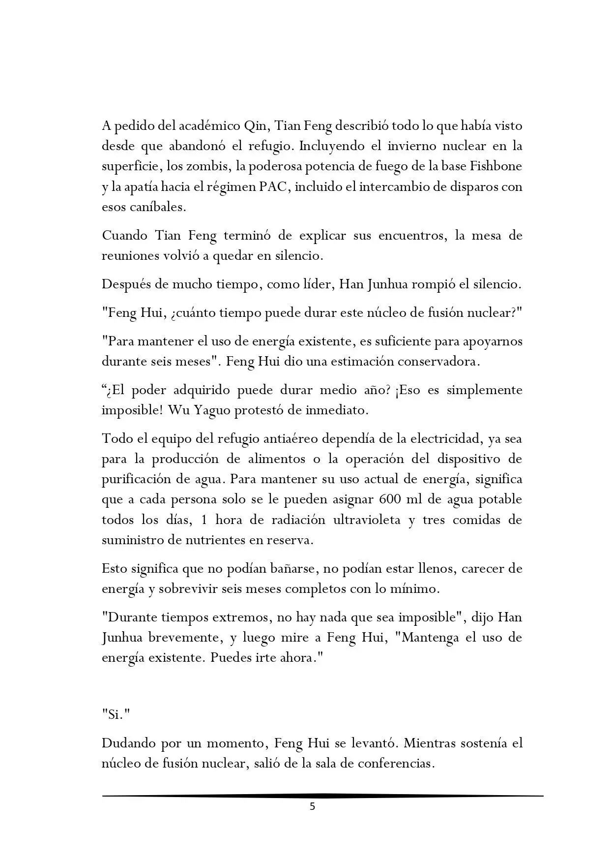 Tengo una Mansion en el mundo Post-apocaliptico (Novela) - Capítulo 289 - Página 5 - LectorTMOo