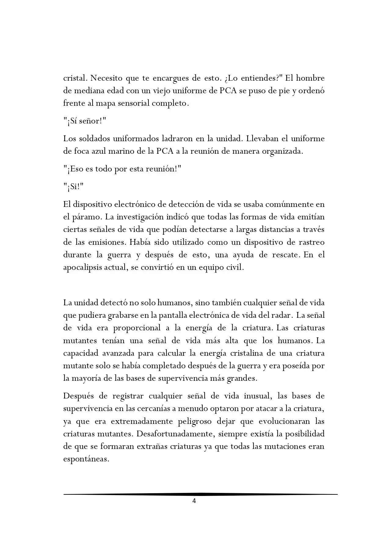 Tengo una Mansion en el mundo Post-apocaliptico (Novela) - Capítulo 29 - Página 4 - LectorTMOo