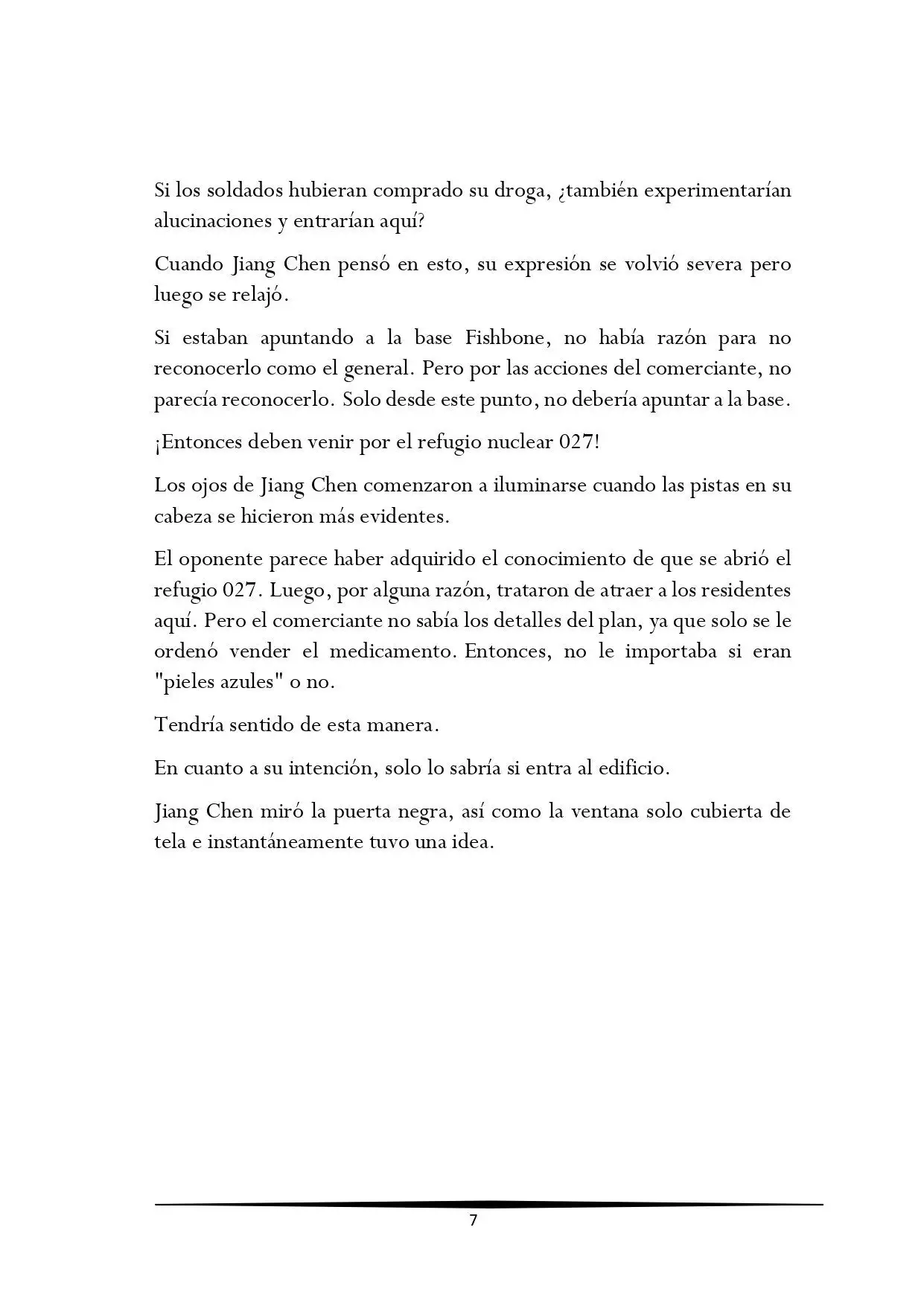 Tengo una Mansion en el mundo Post-apocaliptico (Novela) - Capítulo 296 - Página 7 - LectorTMOo