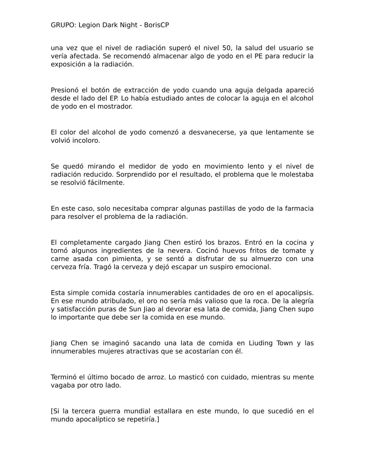 Tengo una Mansion en el mundo Post-apocaliptico (Novela) - Capítulo 3 - Página 6 - LectorTMOo