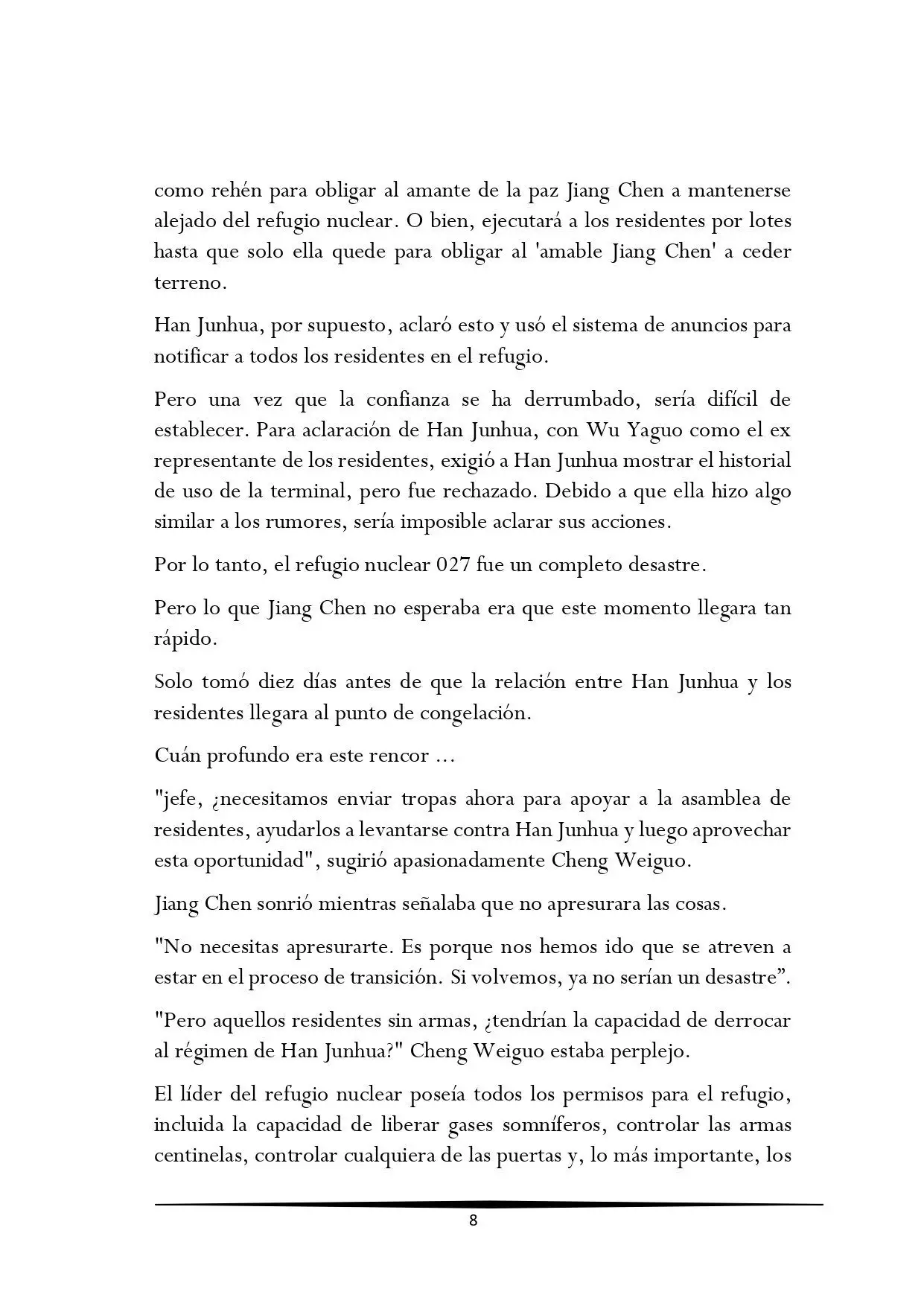 Tengo una Mansion en el mundo Post-apocaliptico (Novela) - Capítulo 307 - Página 8 - LectorTMOo