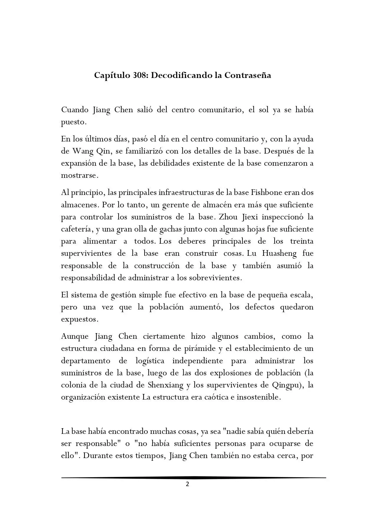 Tengo una Mansion en el mundo Post-apocaliptico (Novela) - Capítulo 308 - Página 2 - LectorTMOo